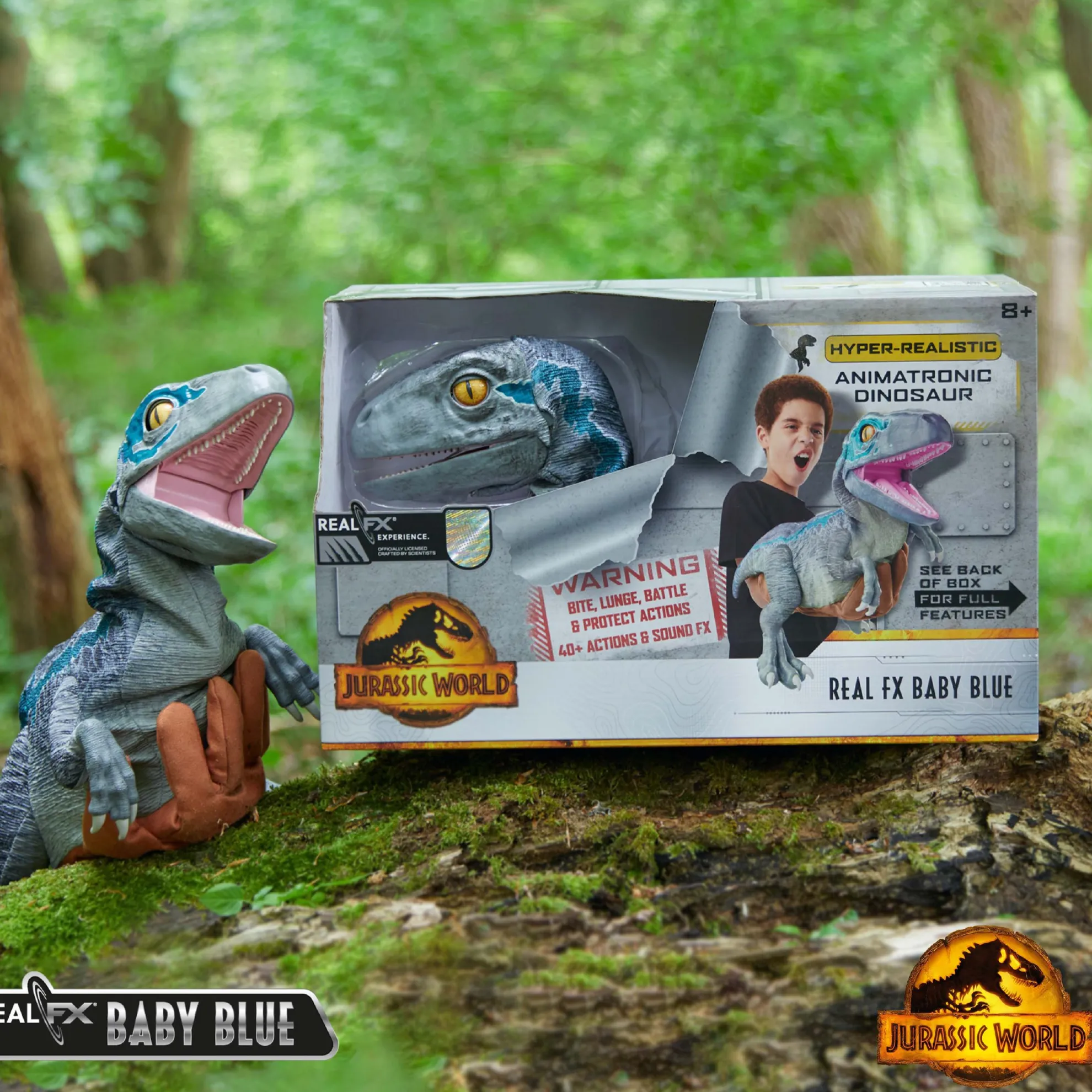 Jurassic World Realfx Baby Blue