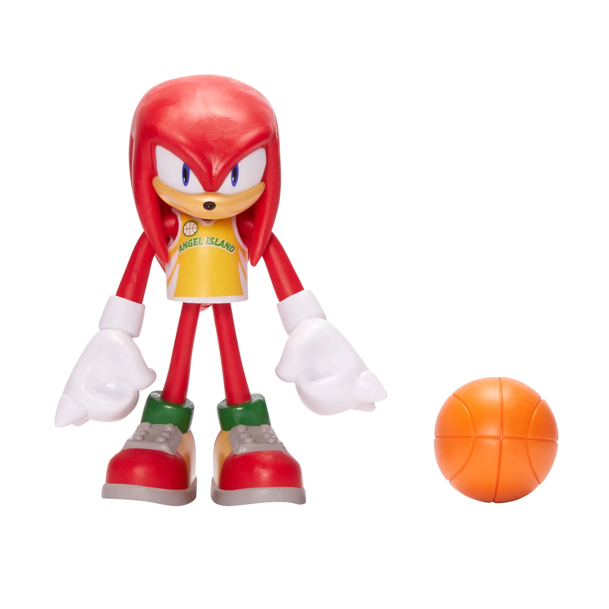 Knuckles With Basketball 4-Inch Figure
