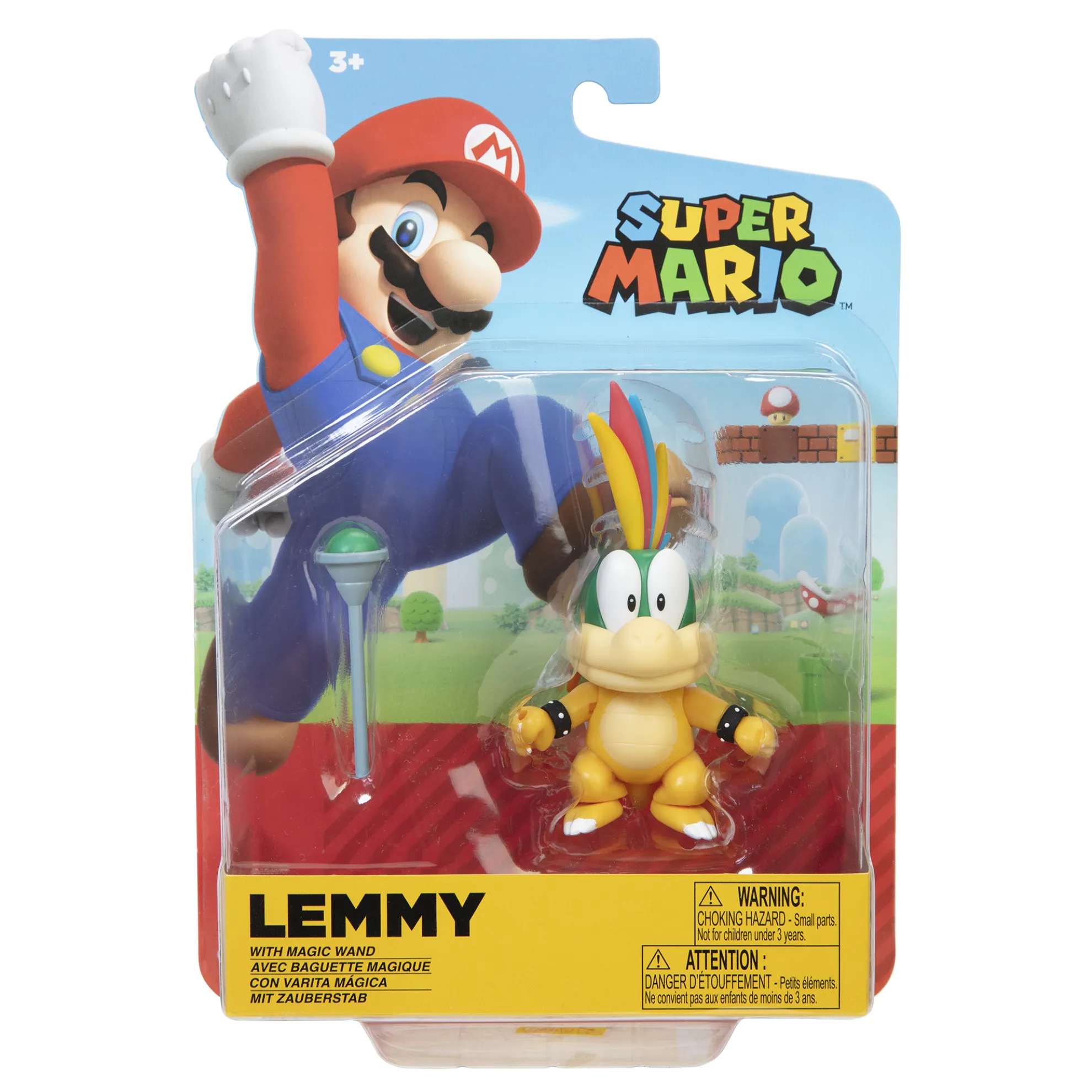 Lemmy Koopa With Wand 4-Inch Articulated Figure