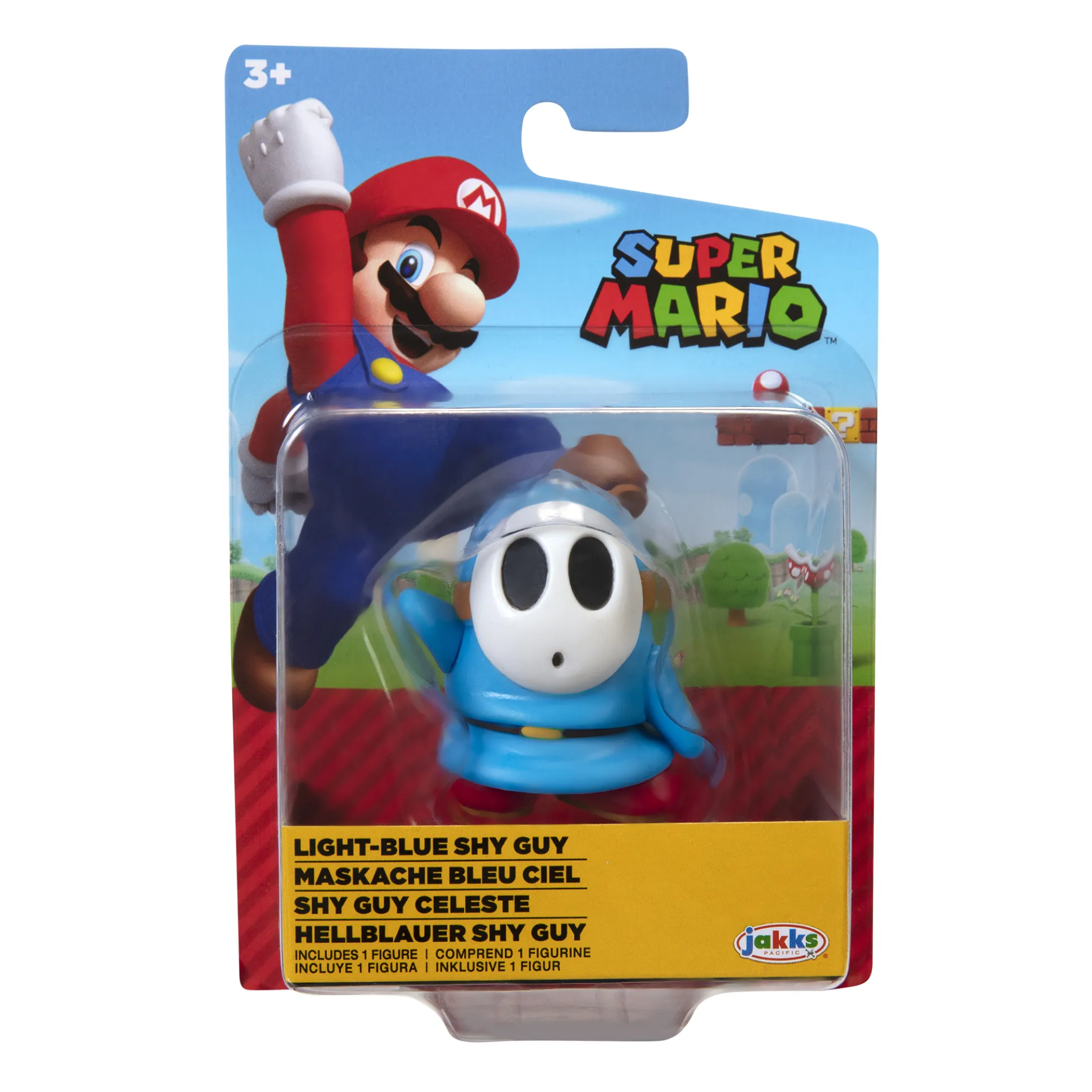 Light-Blue Shy Guy 2.5-Inch Articulated Figure