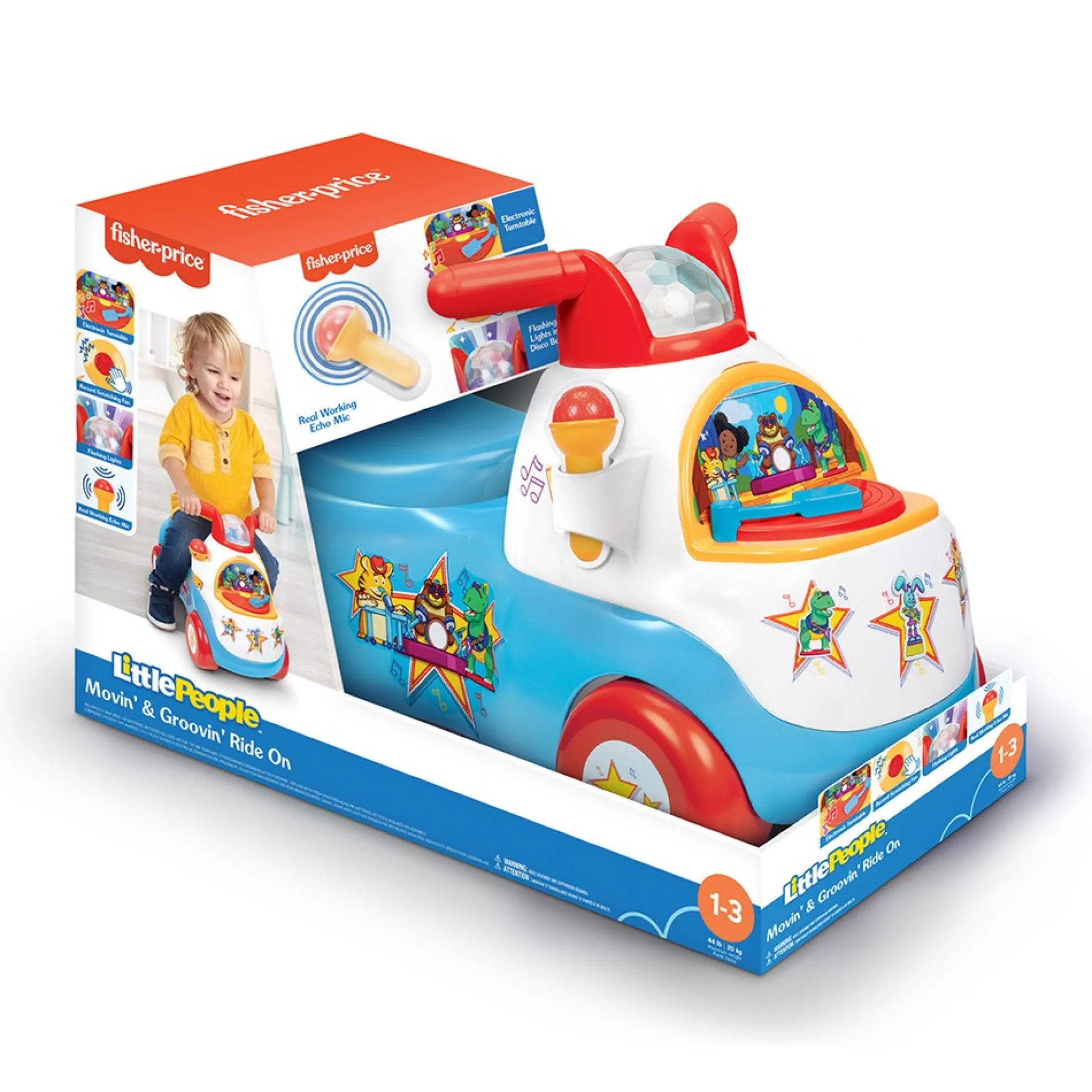 Little People Movin' & Groovin' Ride On (Red Colorway)