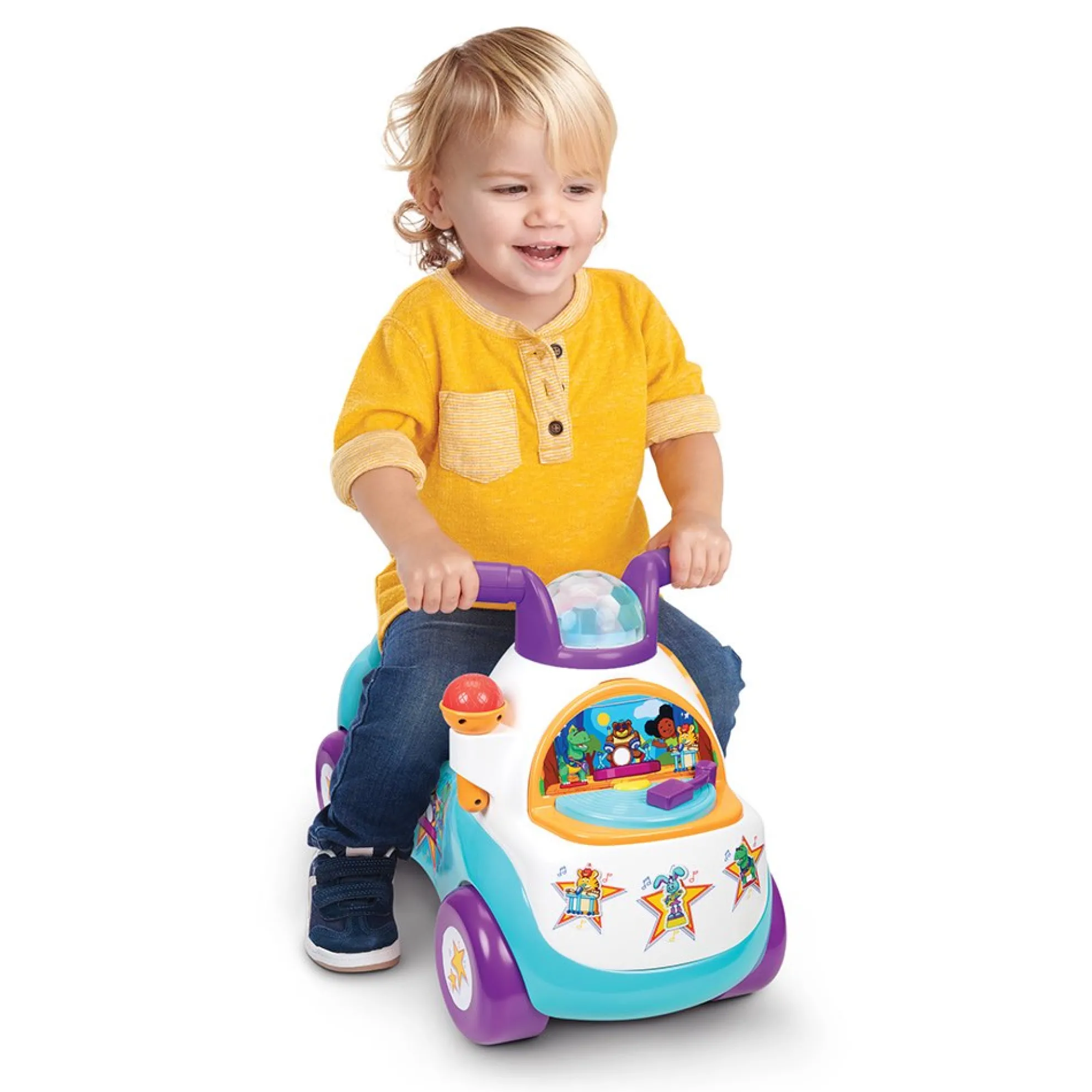 Little People Movin' & Groovin' Ride On (Blue Colorway)