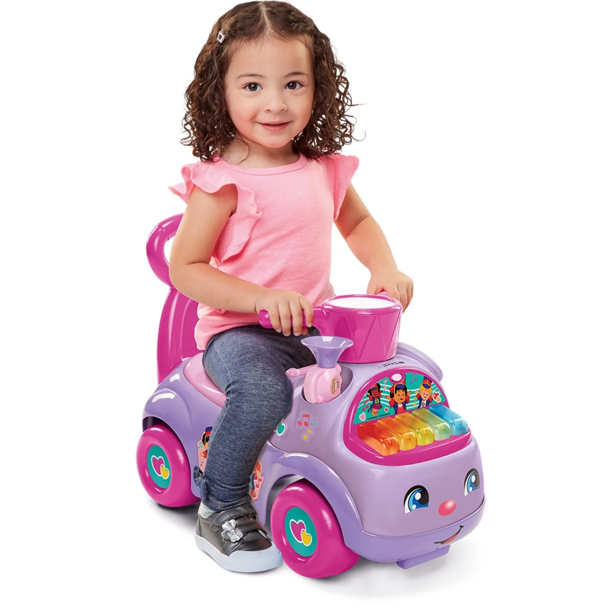 Little People Music Parade Purple Ride-On