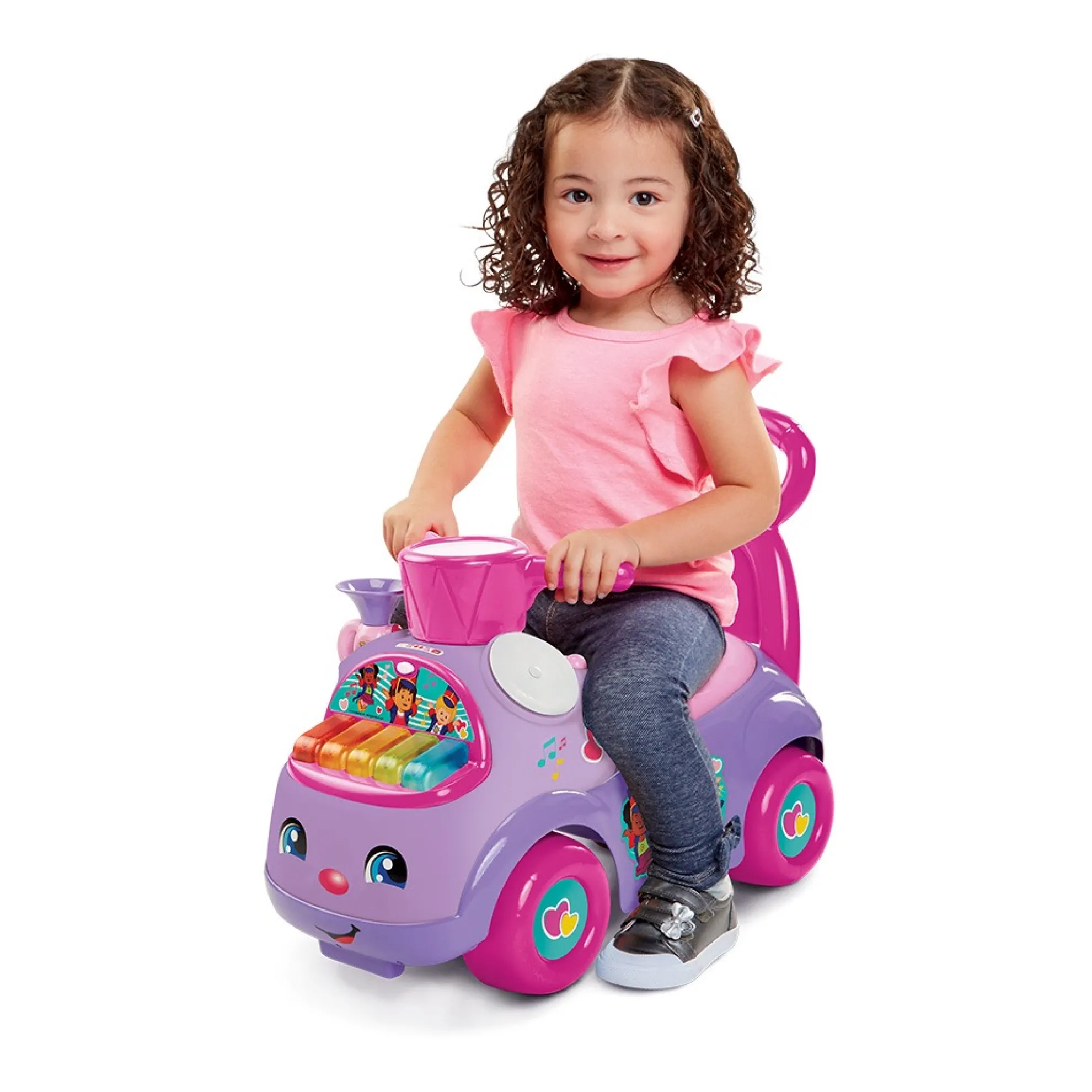 Little People Music Parade Purple Ride-On