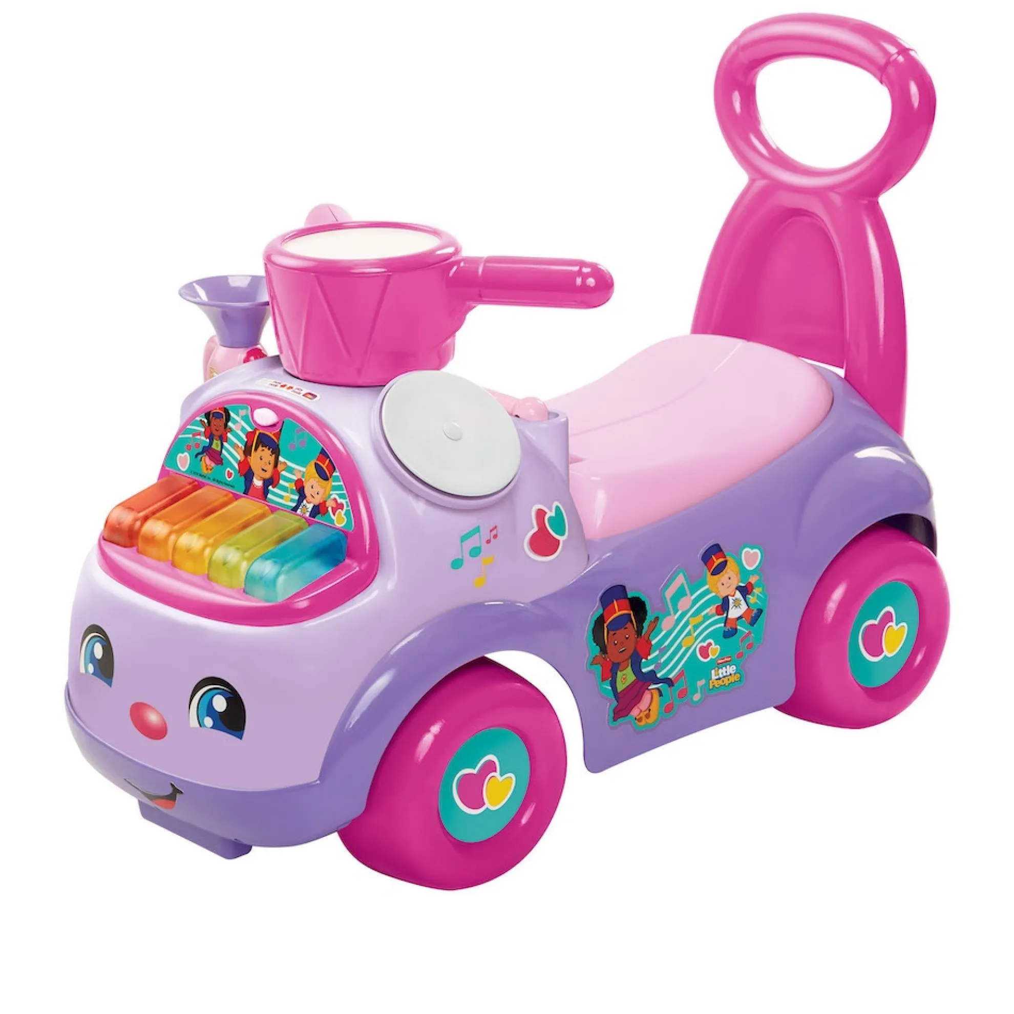Little People Music Parade Pink Ride-On