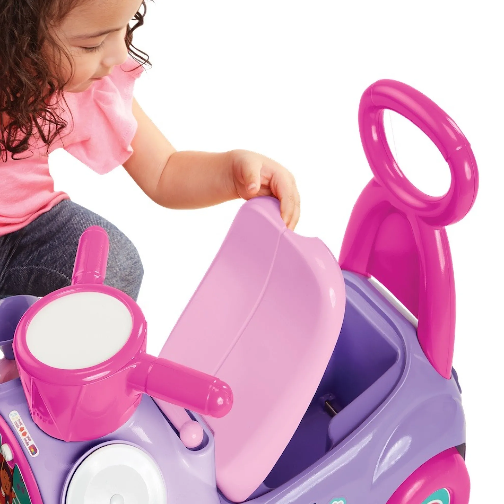 Little People Music Parade Pink Ride-On