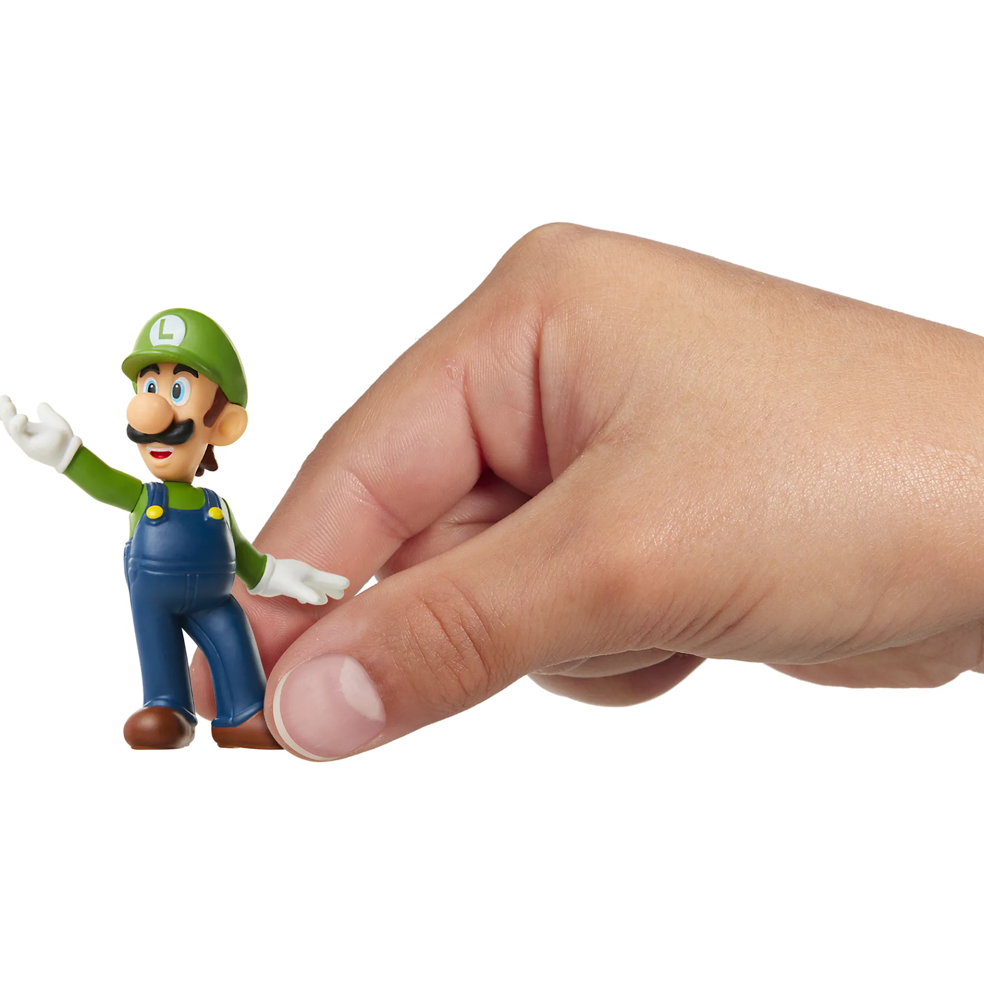 Luigi Spread Arms 2.5-Inch Articulated Figure