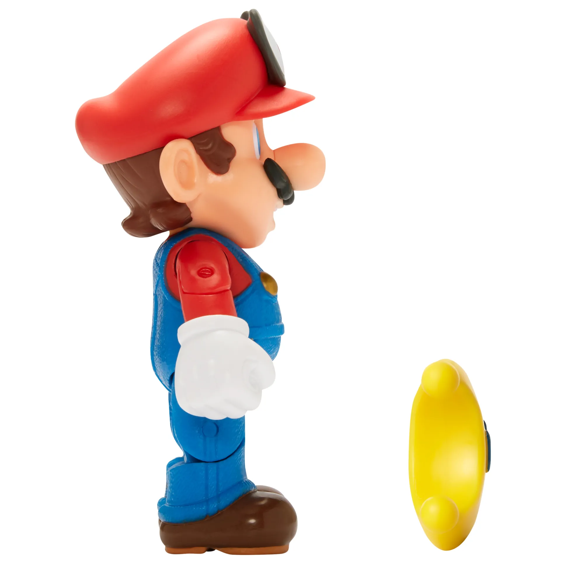 Mario And Cappy With Yellow Power Moon 4-Inch Articulated Figure