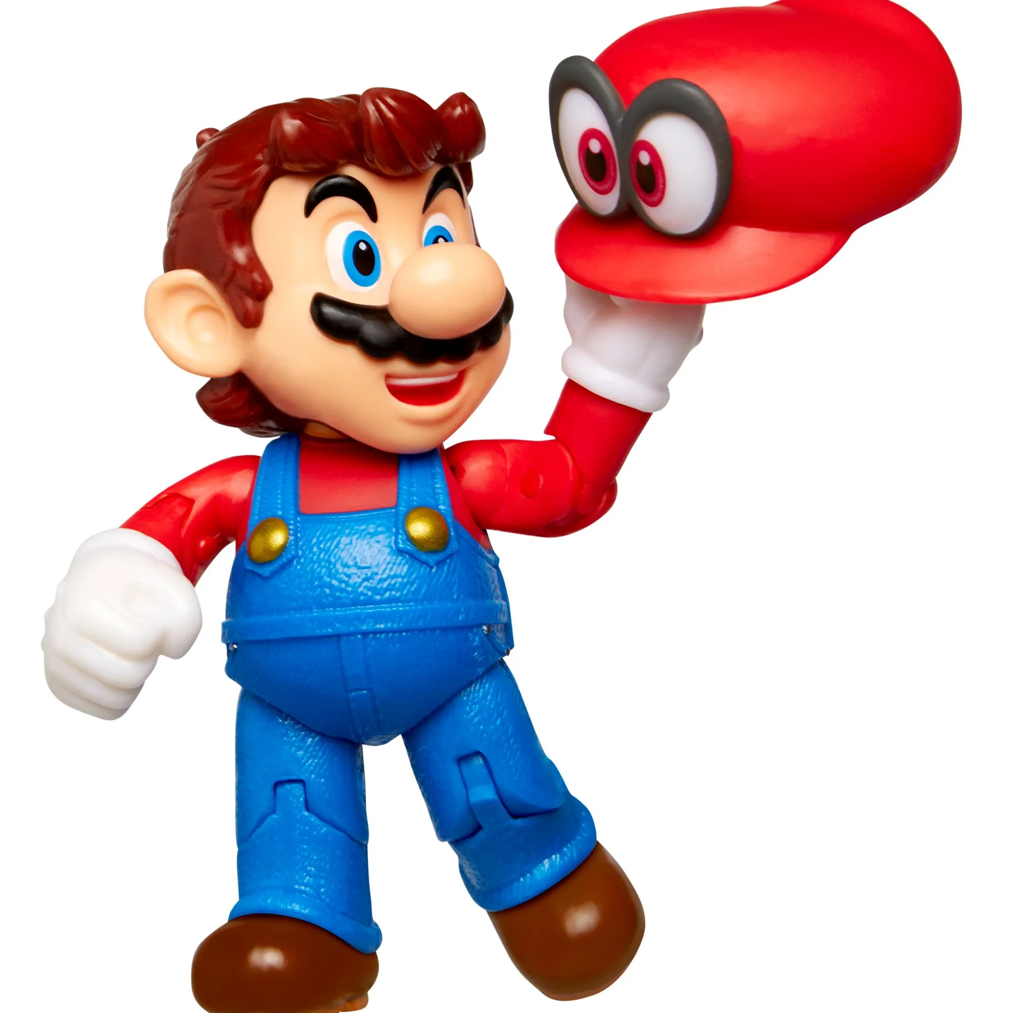 Mario With Cappy 4-Inch Articulated Figure