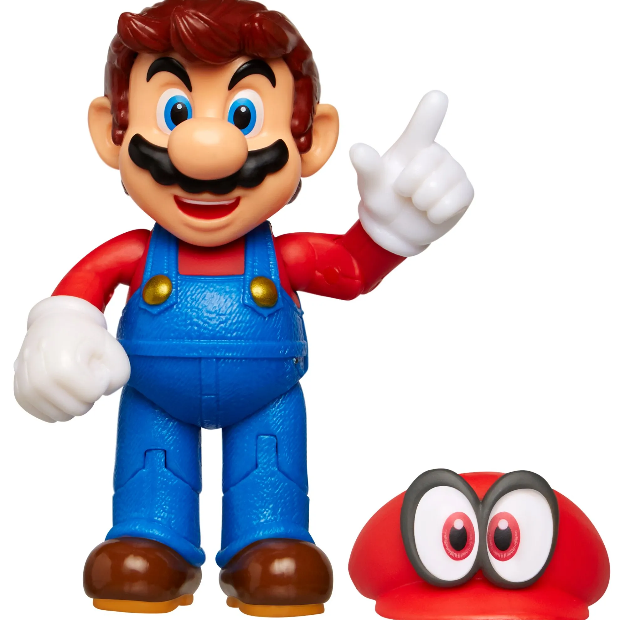 Mario With Cappy 4-Inch Articulated Figure