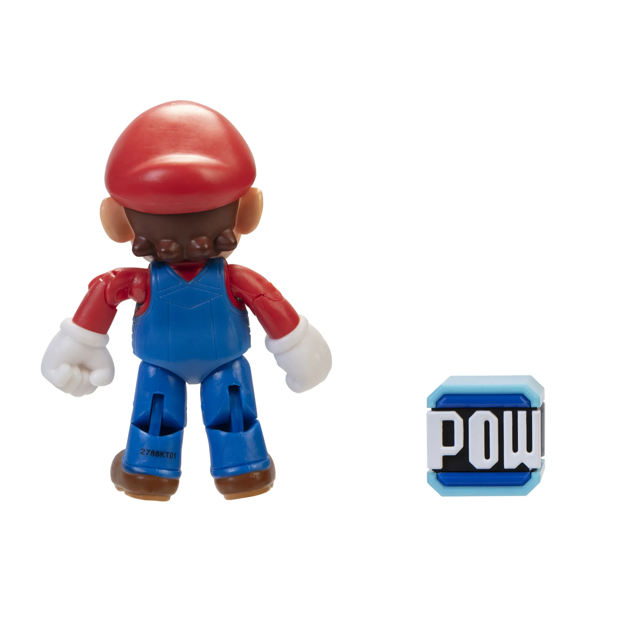 Mario With Pow 4-Inch Articulated Figure