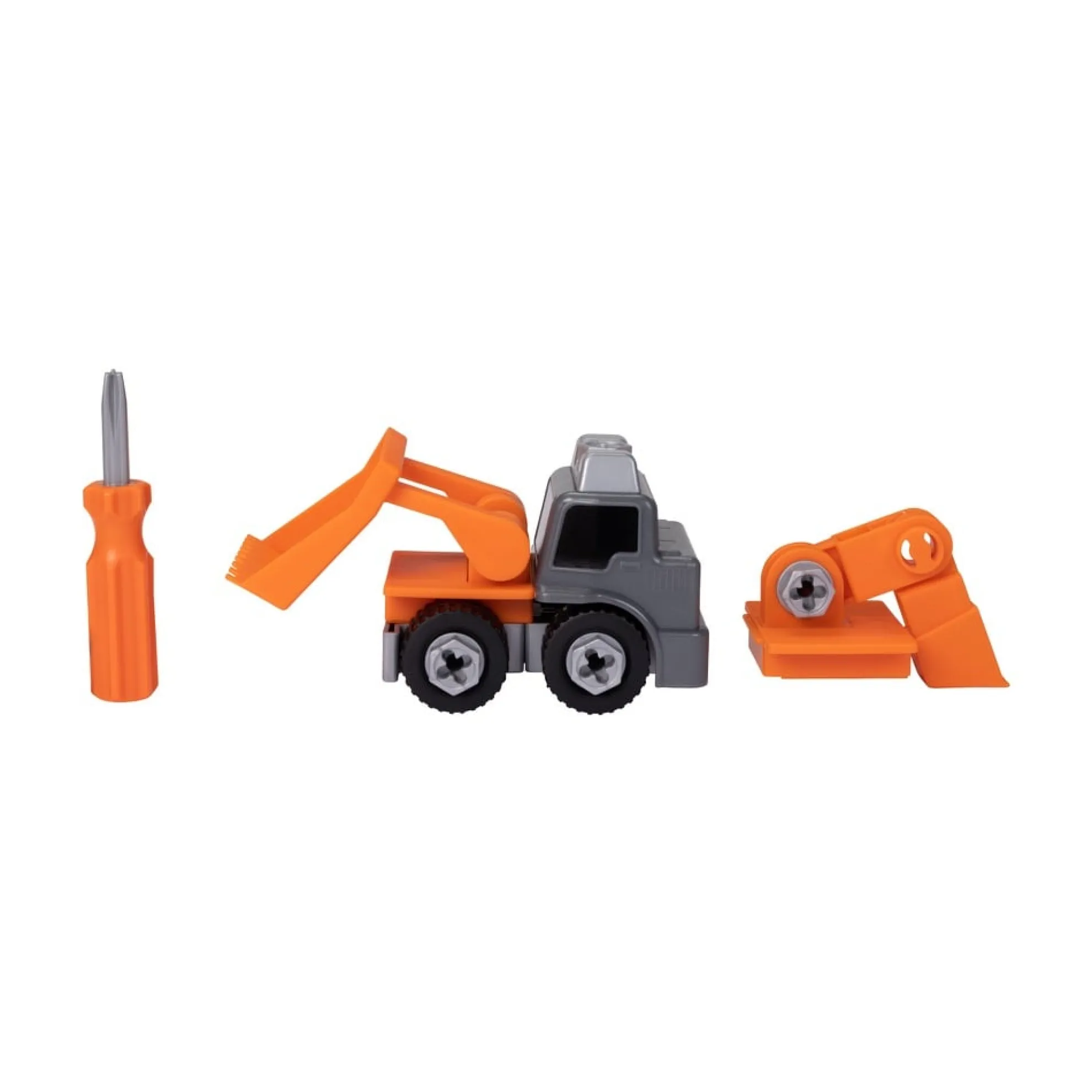 Matrix 2-In-1 Build-It Kit Excavator & Bulldozer