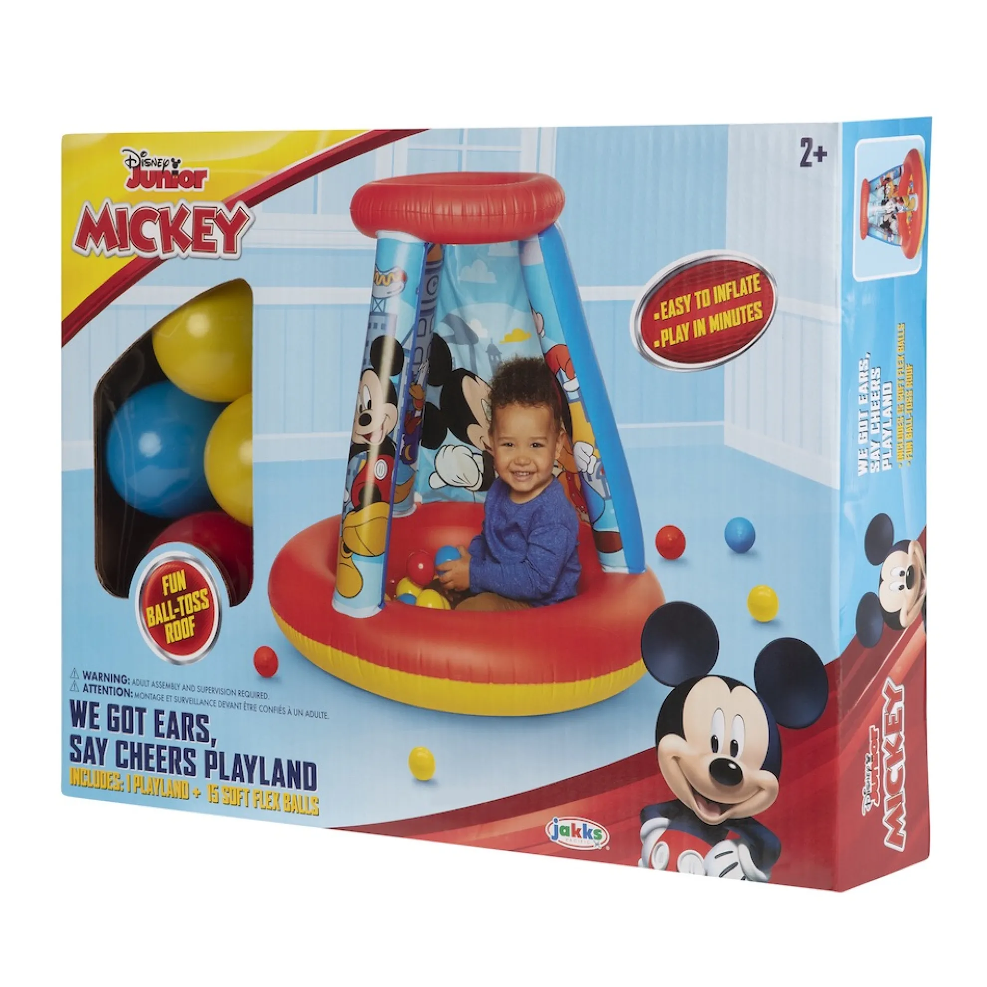 Mickey Mouse 15Pc Ball Playland