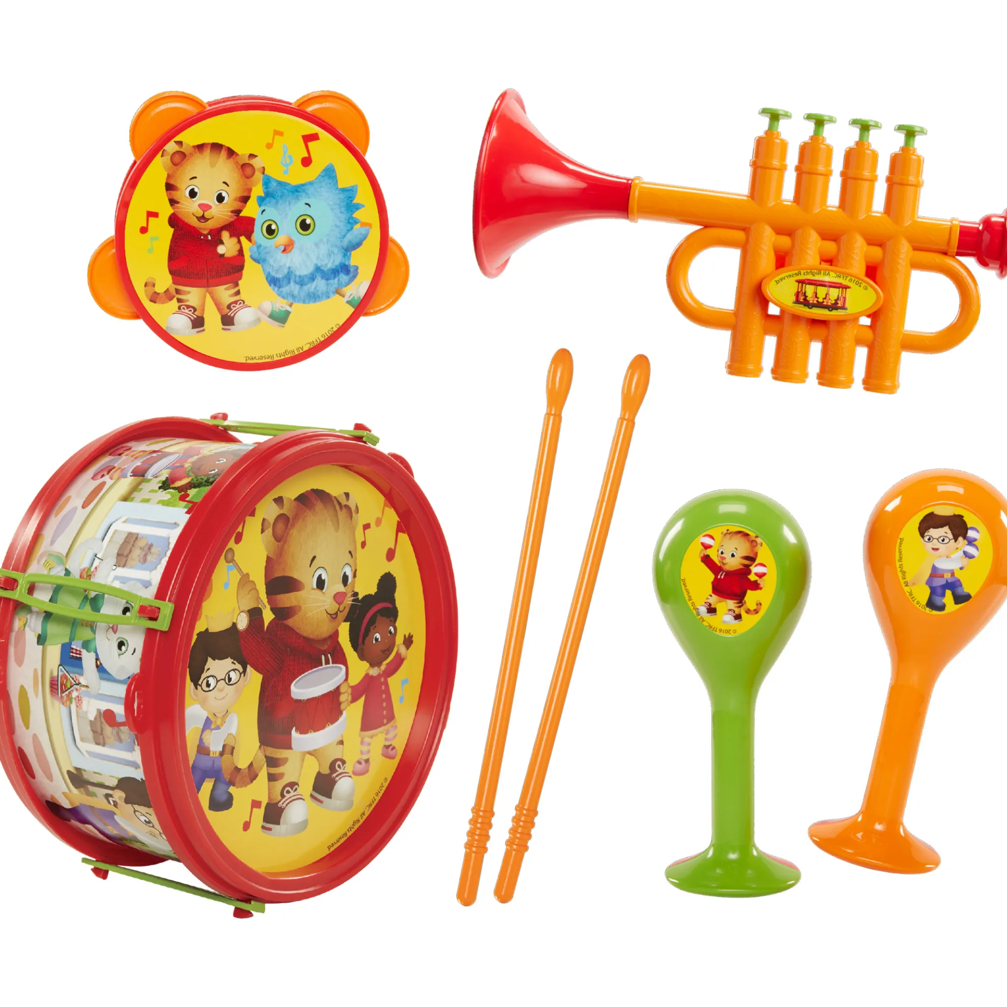 Musical Instruments 7-Piece Playset
