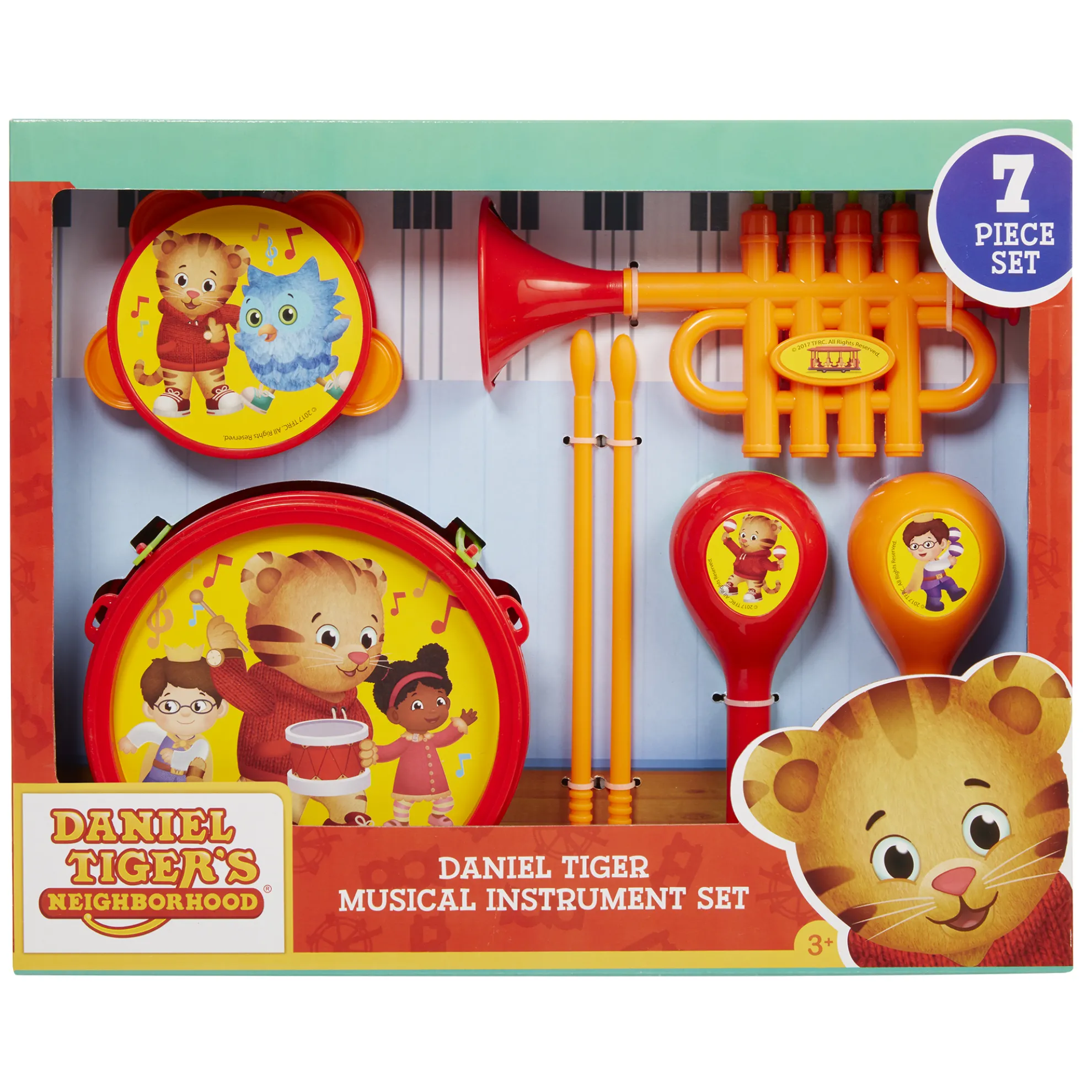 Musical Instruments 7-Piece Playset