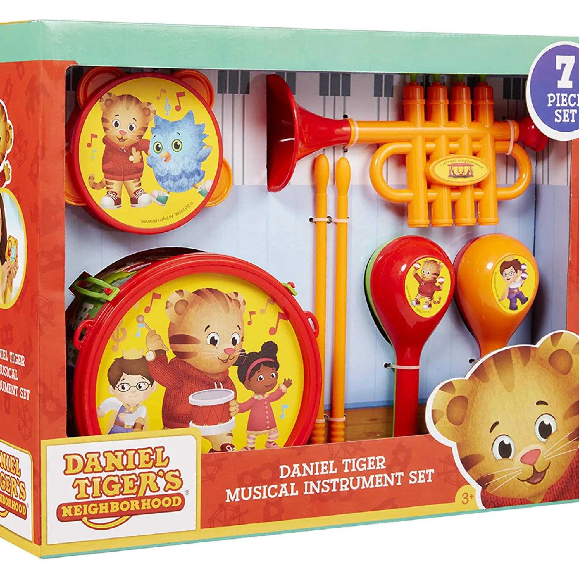 Musical Instruments 7-Piece Playset