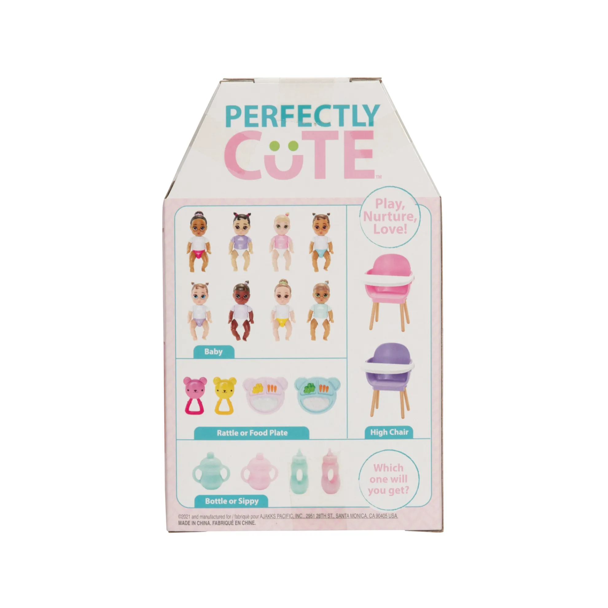 My Lil Babies 4-Inch Light Brown Ponytail Green Eyes