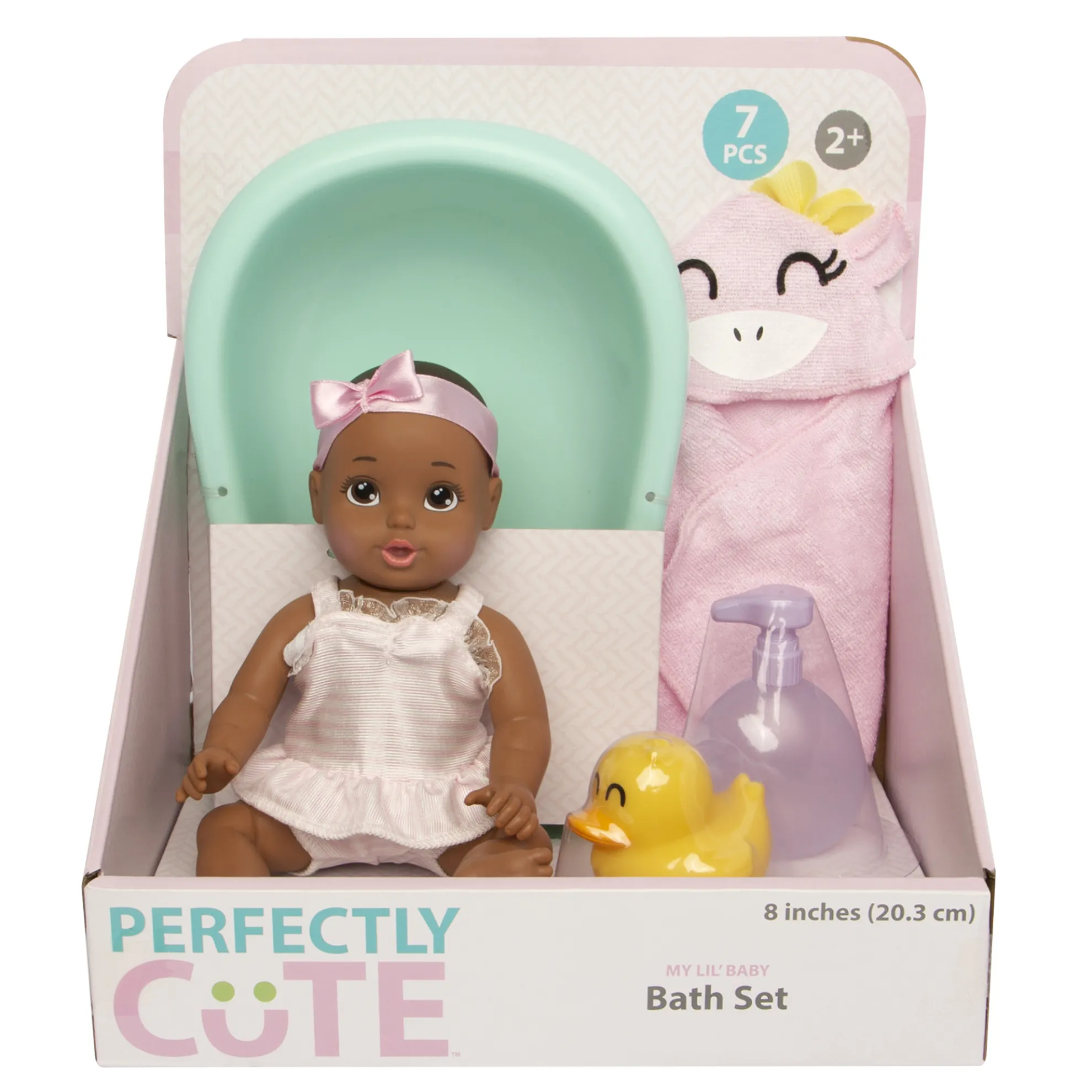 My Lil' Baby Bath Time Playset With 8-Inch Waterproof Doll