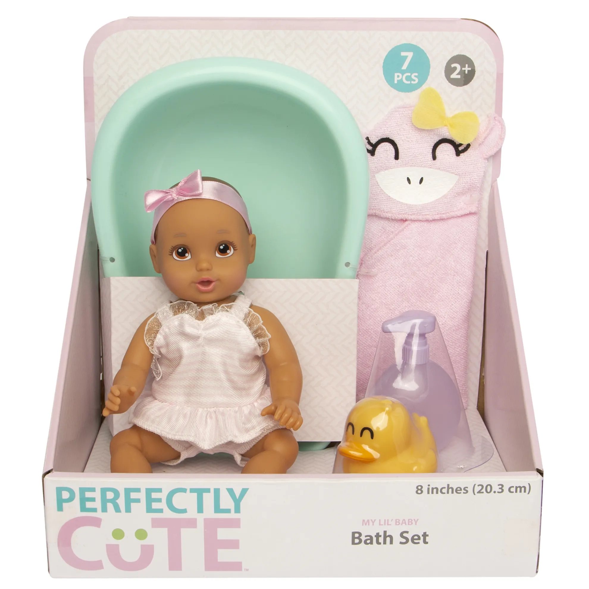 My Lil' Baby Bath Time Playset With Waterproof 8-Inch Doll