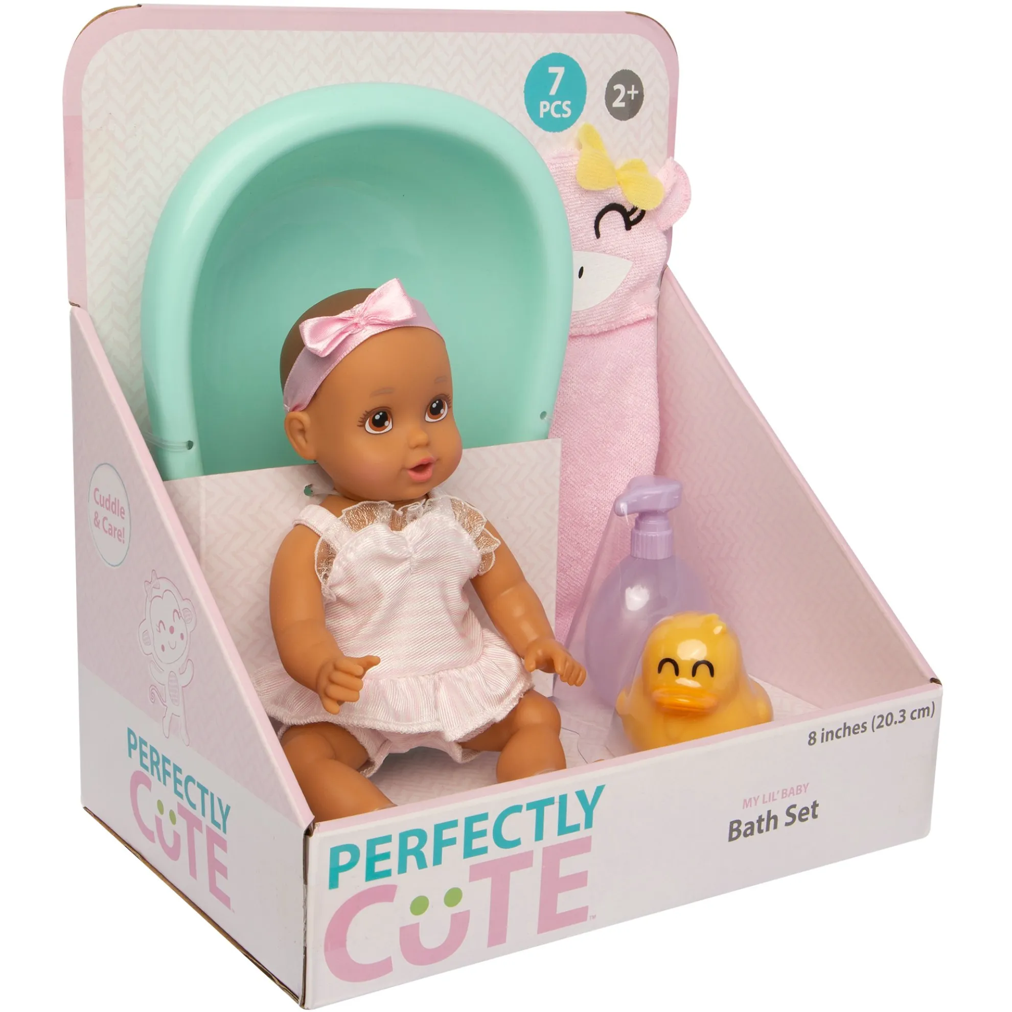 My Lil' Baby Bath Time Playset With Waterproof 8-Inch Doll