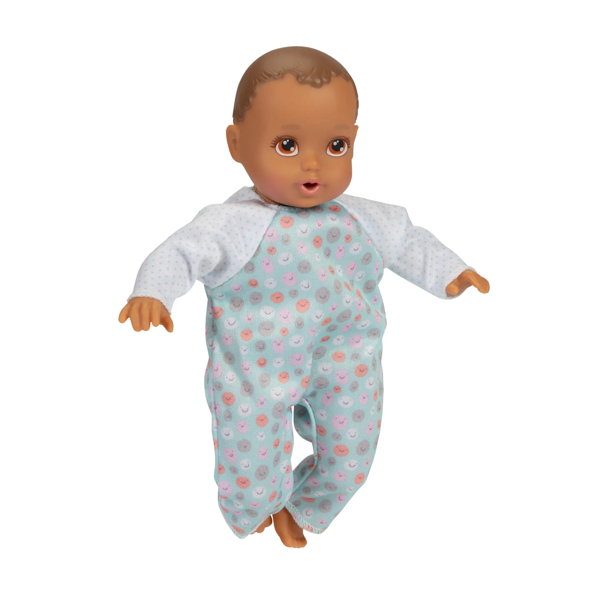 My Lil Baby 8-Inch Doll Brunette With Brown Eyes (Outfit May Vary)