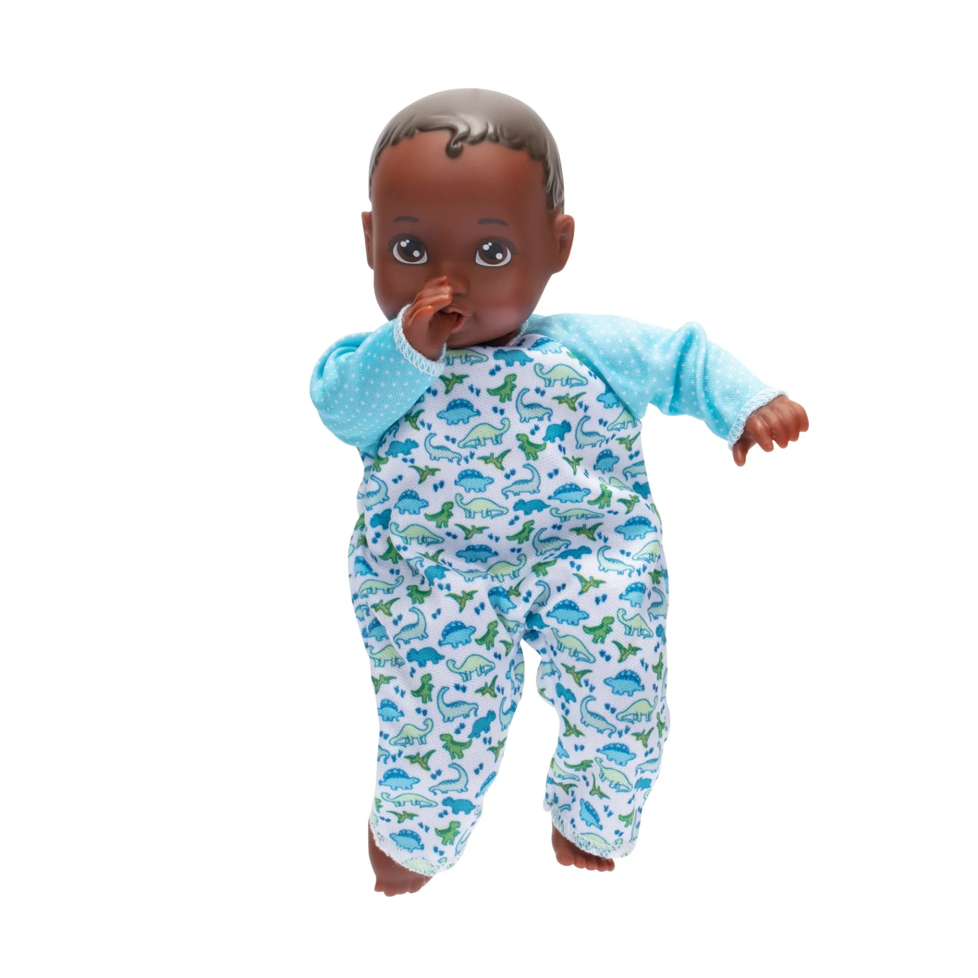 My Lil Baby 8-Inch Doll Dark Brunette With Brown Eyes (Outfit May Vary)