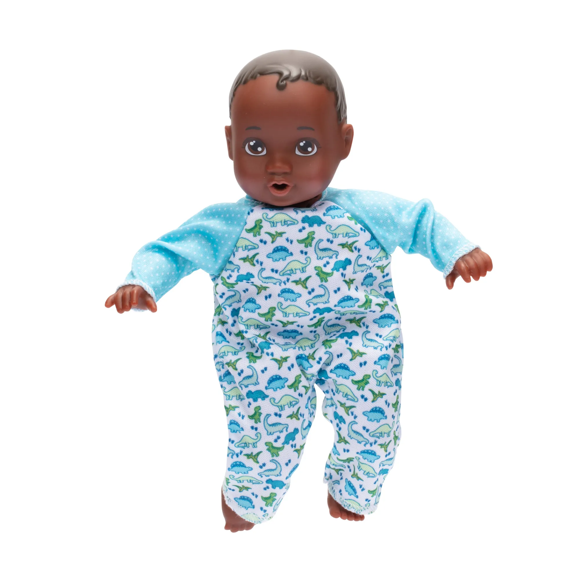 My Lil Baby 8-Inch Doll Dark Brunette With Brown Eyes (Outfit May Vary)