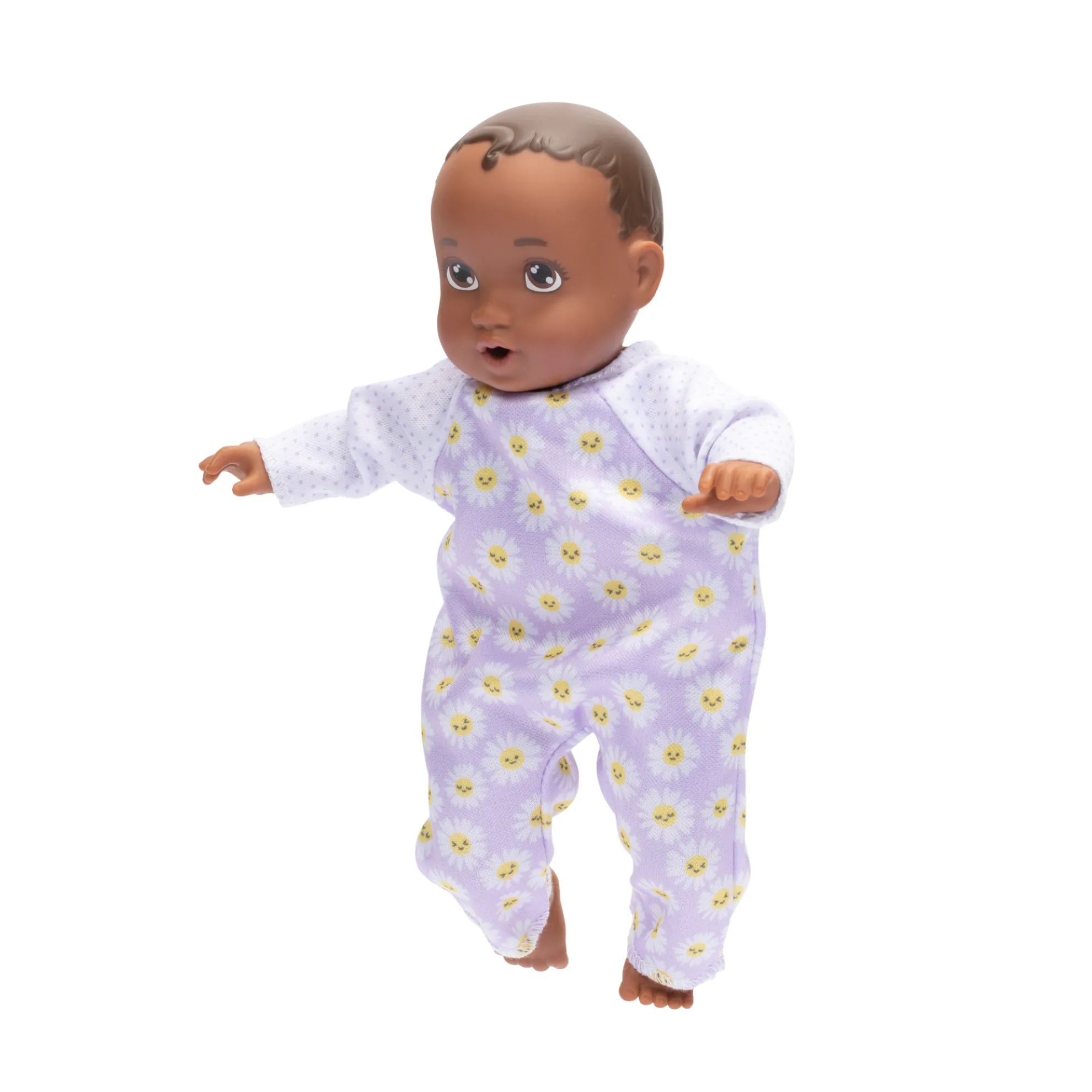 My Lil Baby 8-Inch Doll Dark Brunette With Brown Eyes (Outfit May Vary)