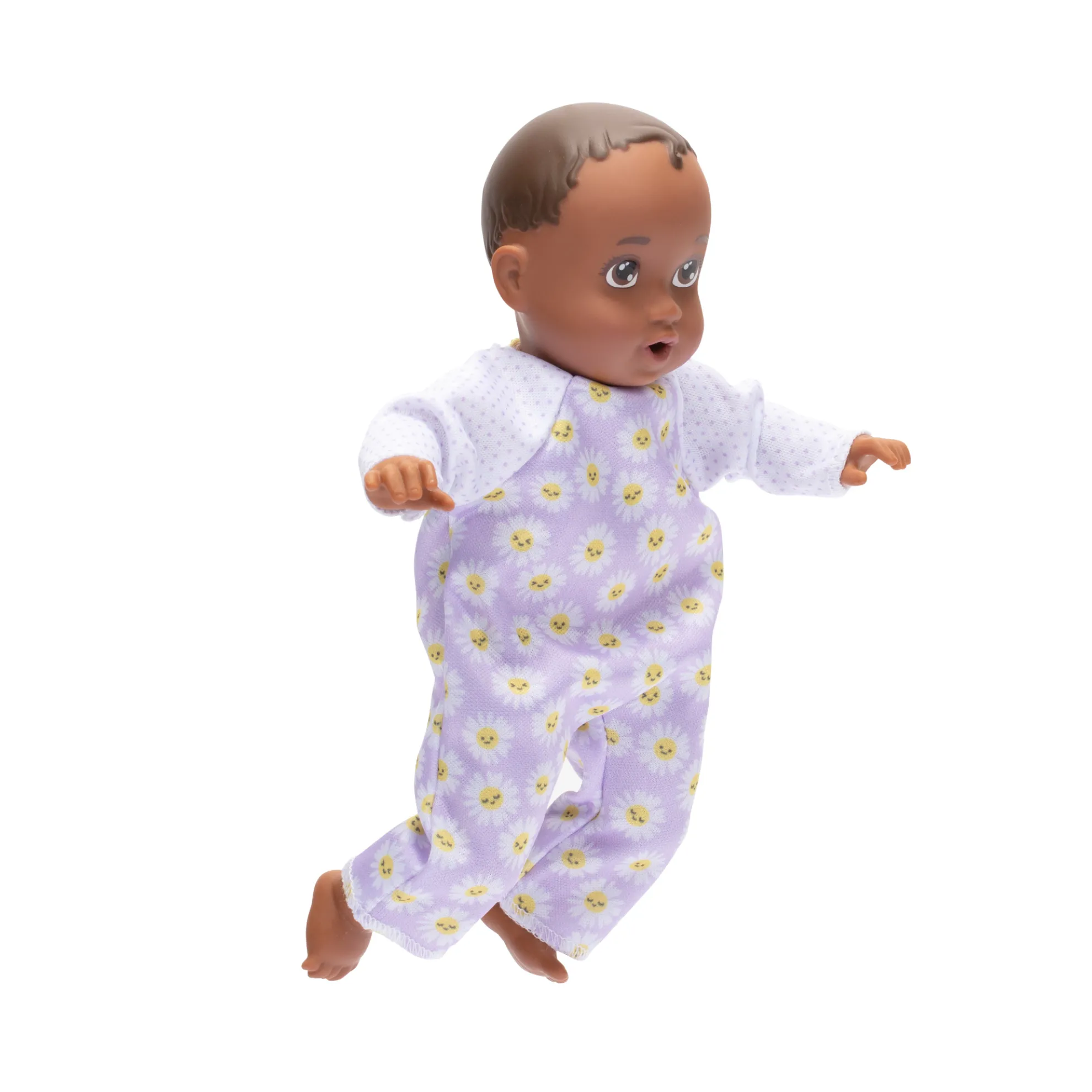 My Lil Baby 8-Inch Doll Dark Brunette With Brown Eyes (Outfit May Vary)