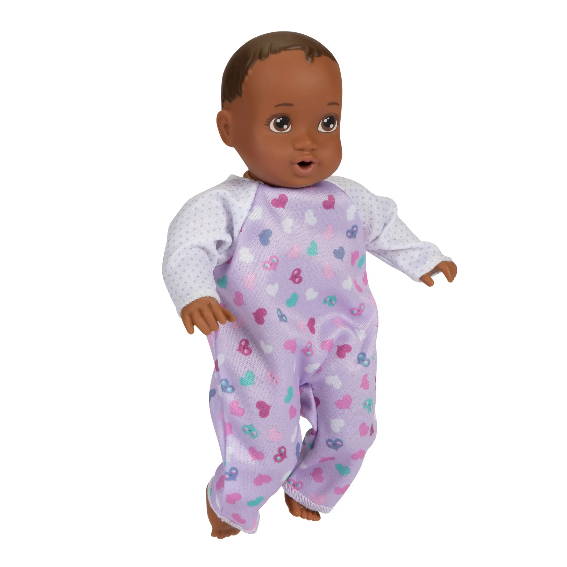 My Lil Baby 8-Inch Doll Dark Brunette With Brown Eyes (Outfit May Vary)