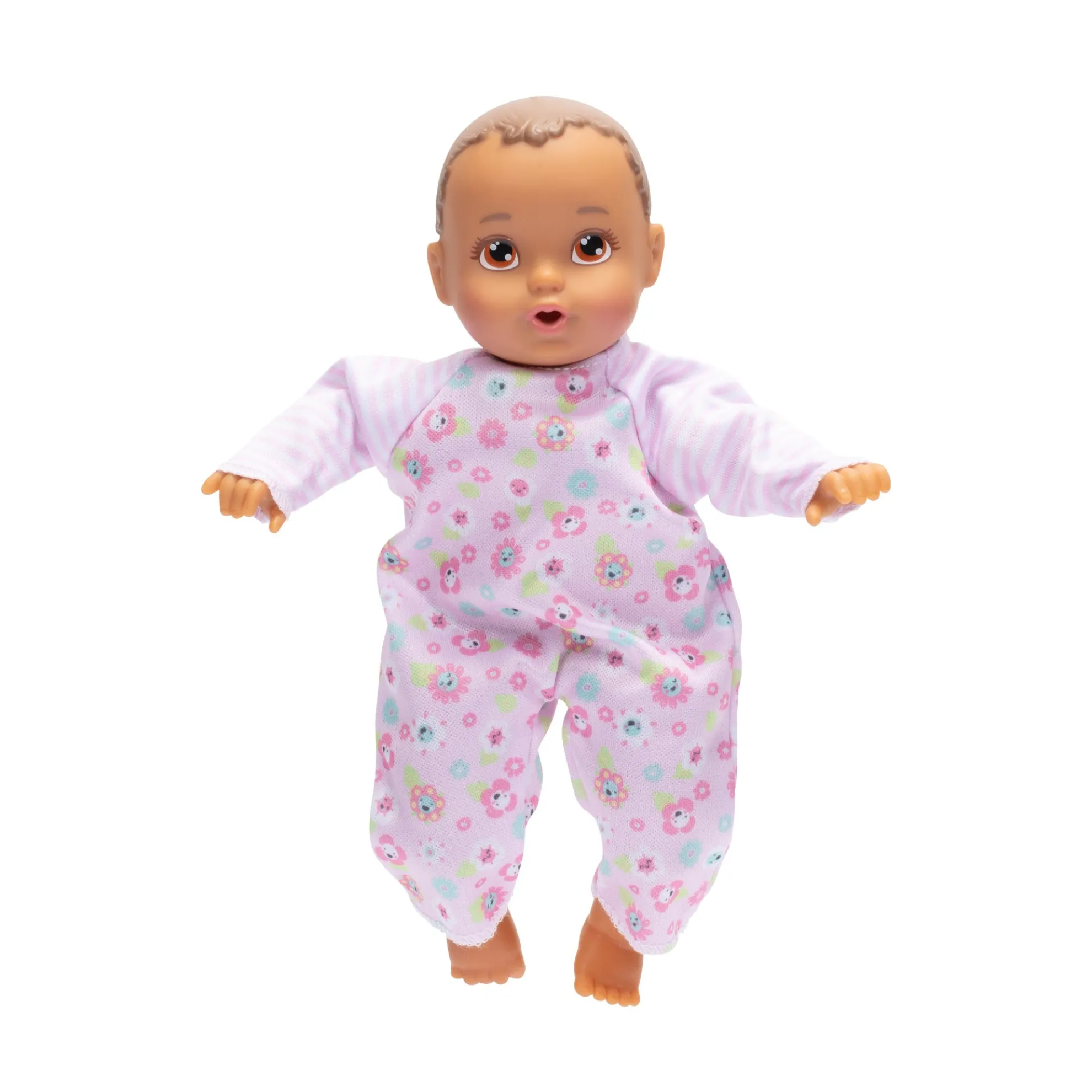My Lil Baby 8-Inch Doll Brunette With Brown Eyes (Outfit May Vary)