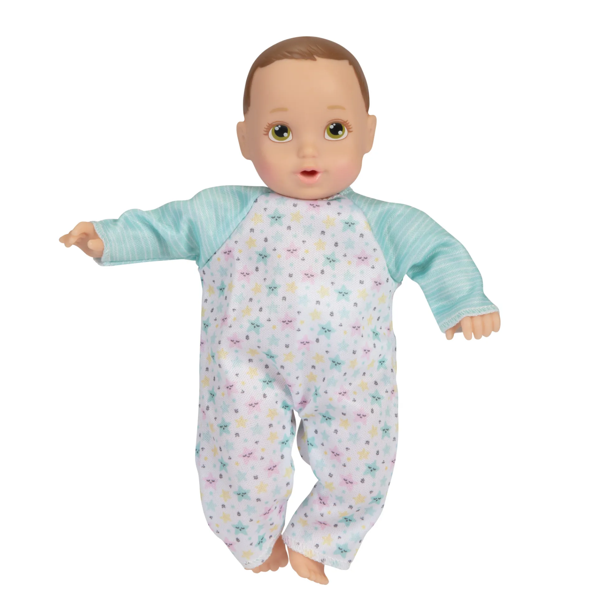 My Lil Baby 8-Inch Doll Brunette With Green Eyes (Outfit May Vary)