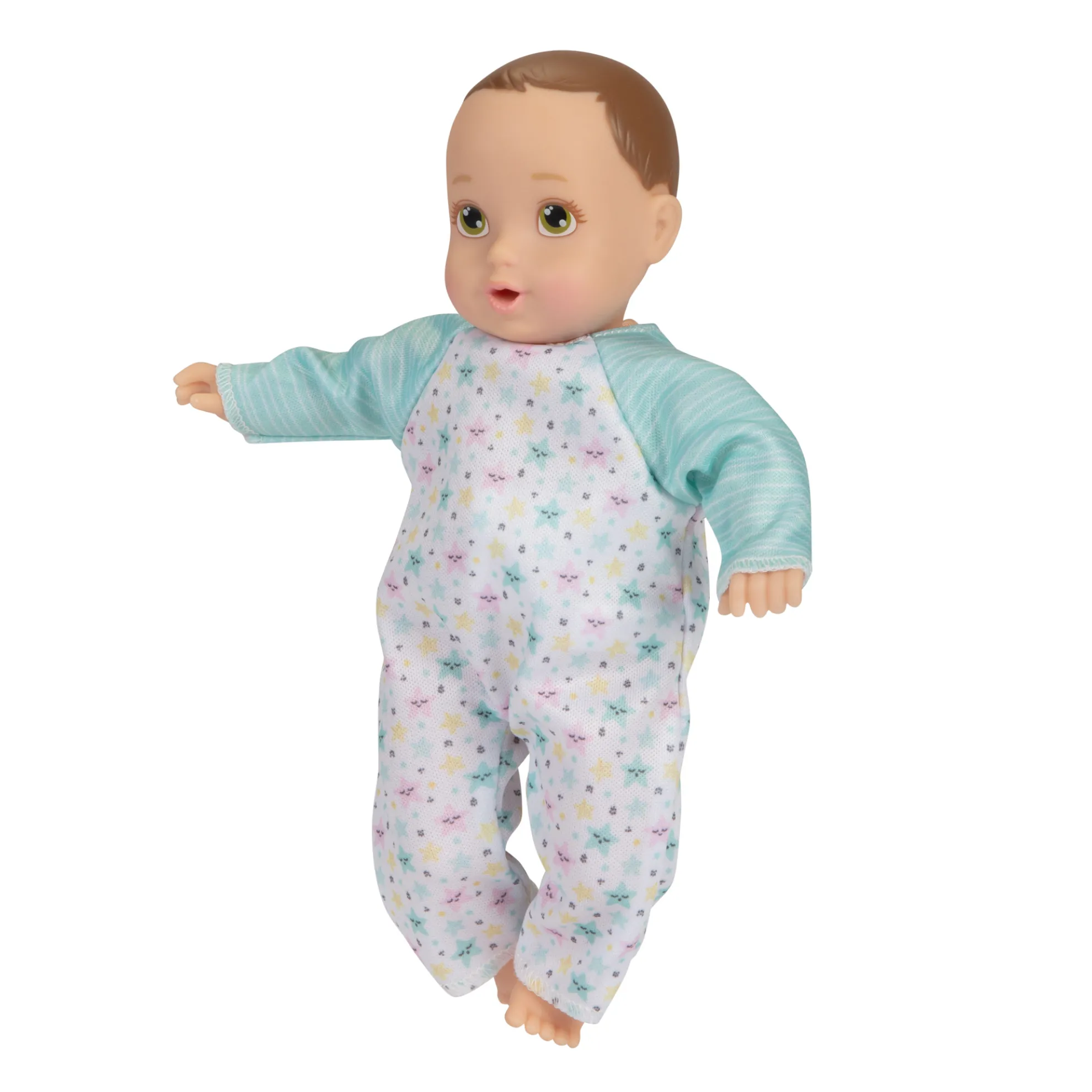 My Lil Baby 8-Inch Doll Brunette With Green Eyes (Outfit May Vary)