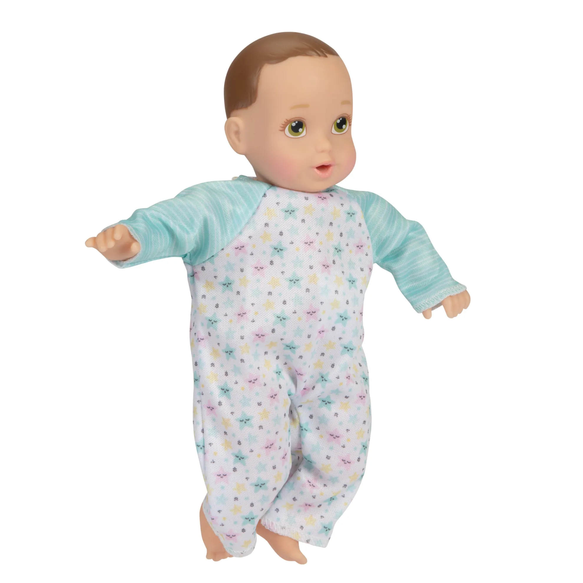 My Lil Baby 8-Inch Doll Brunette With Green Eyes (Outfit May Vary)