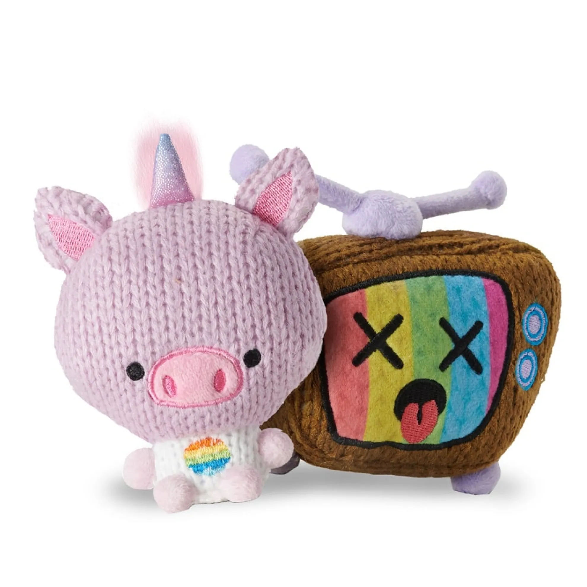 Oinkie & Telly 4-Inch 2-Pack