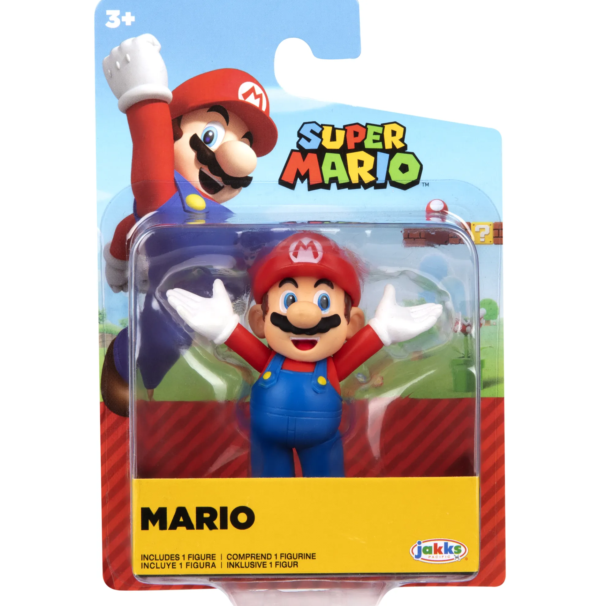 Open Arms Mario 2.5-Inch Articulated Figure