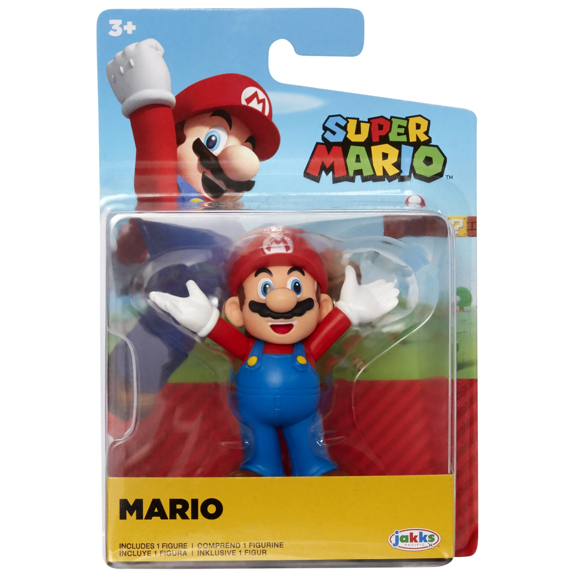 Open Arms Mario 2.5-Inch Articulated Figure