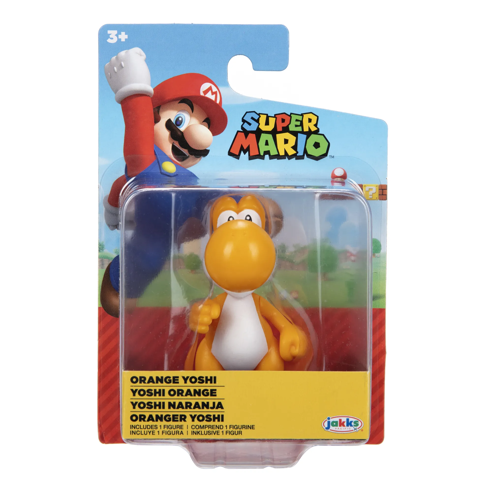 Orange Yoshi 2.5-Inch Articulated Figure