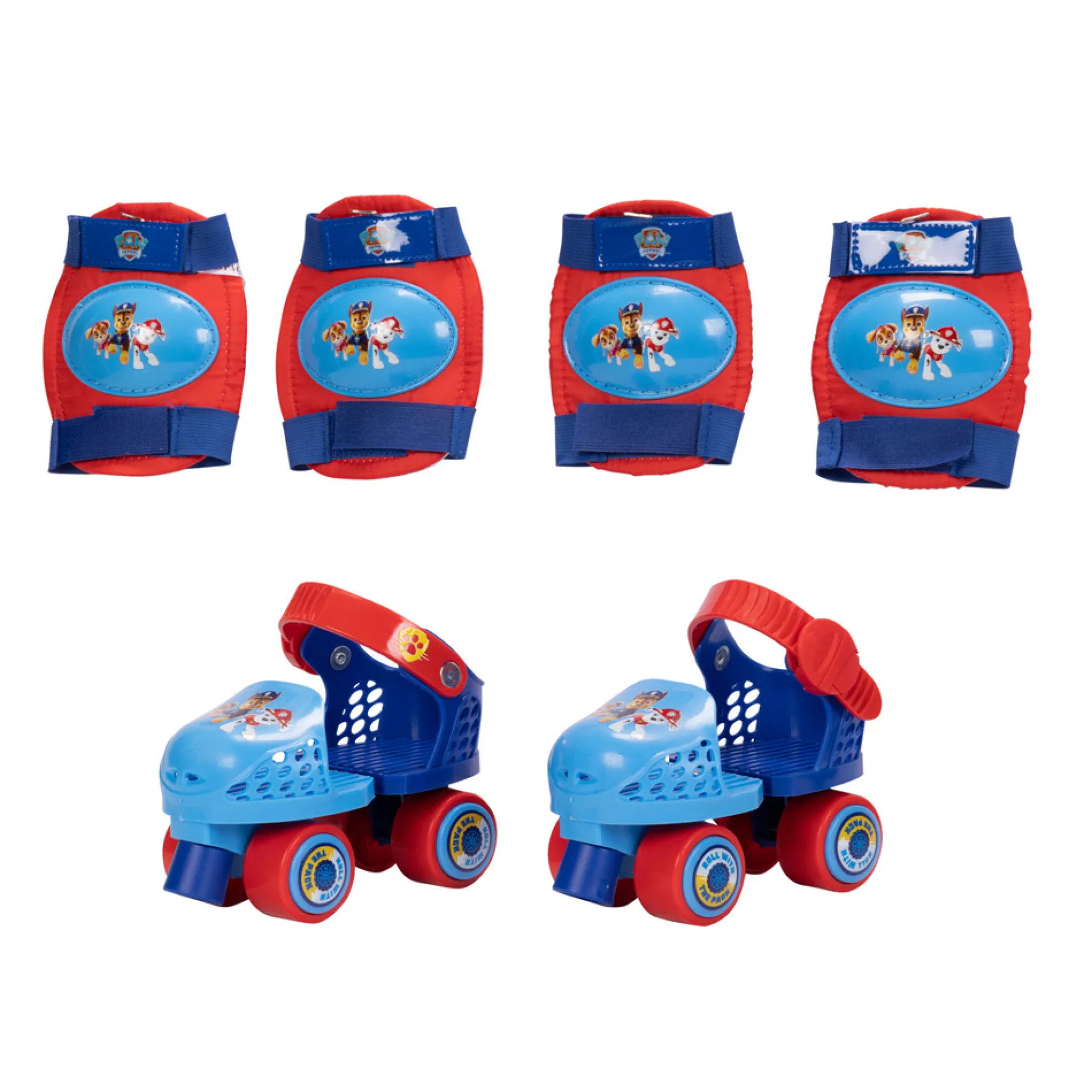 Paw Patrol Jr. Skates With Pad Set
