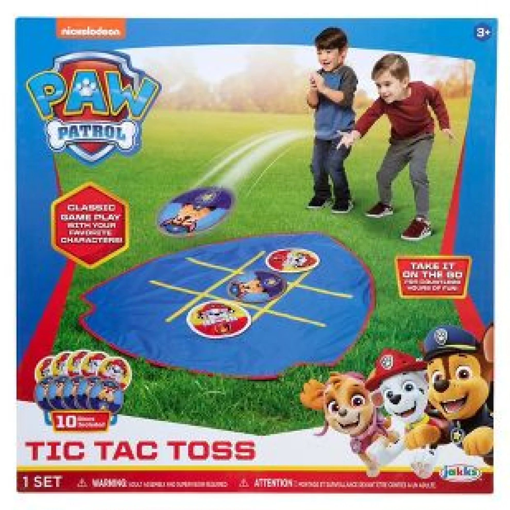 Paw Patrol Tic Tac Toss