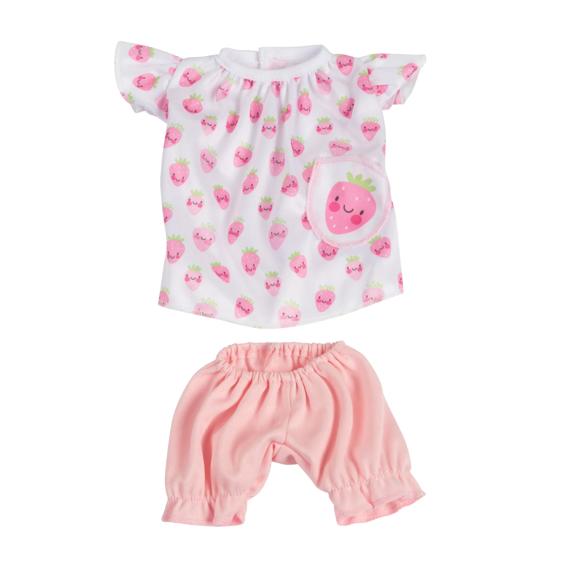 2-Piece Strawberry Dress & Bloomers Outfit
