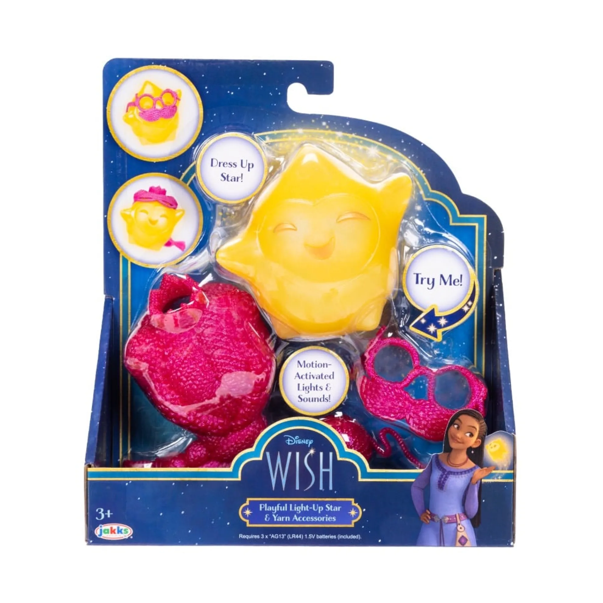 Playful Light-Up Star & Yarn Accessories