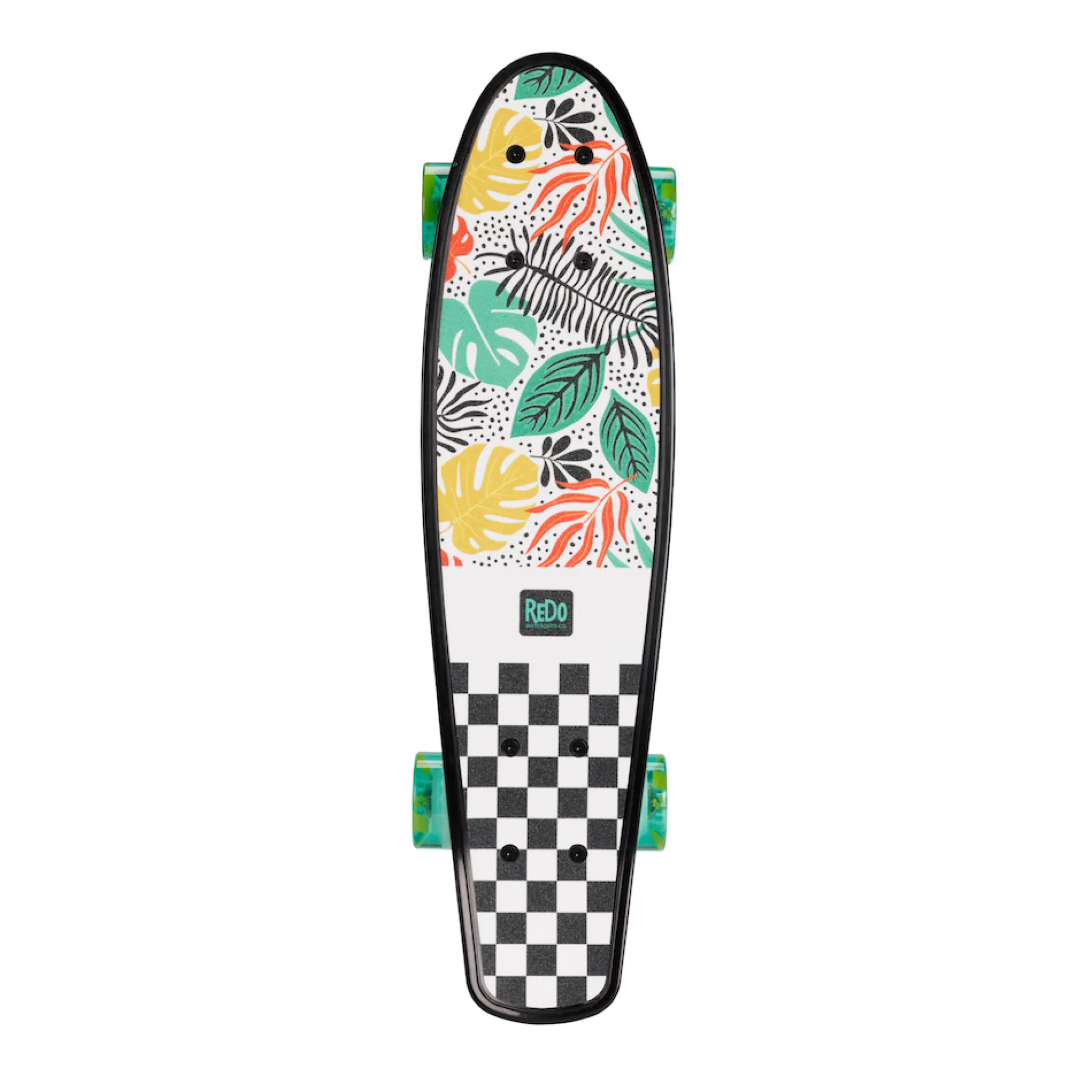 Poly Cruiser Board (Checkered Palms)