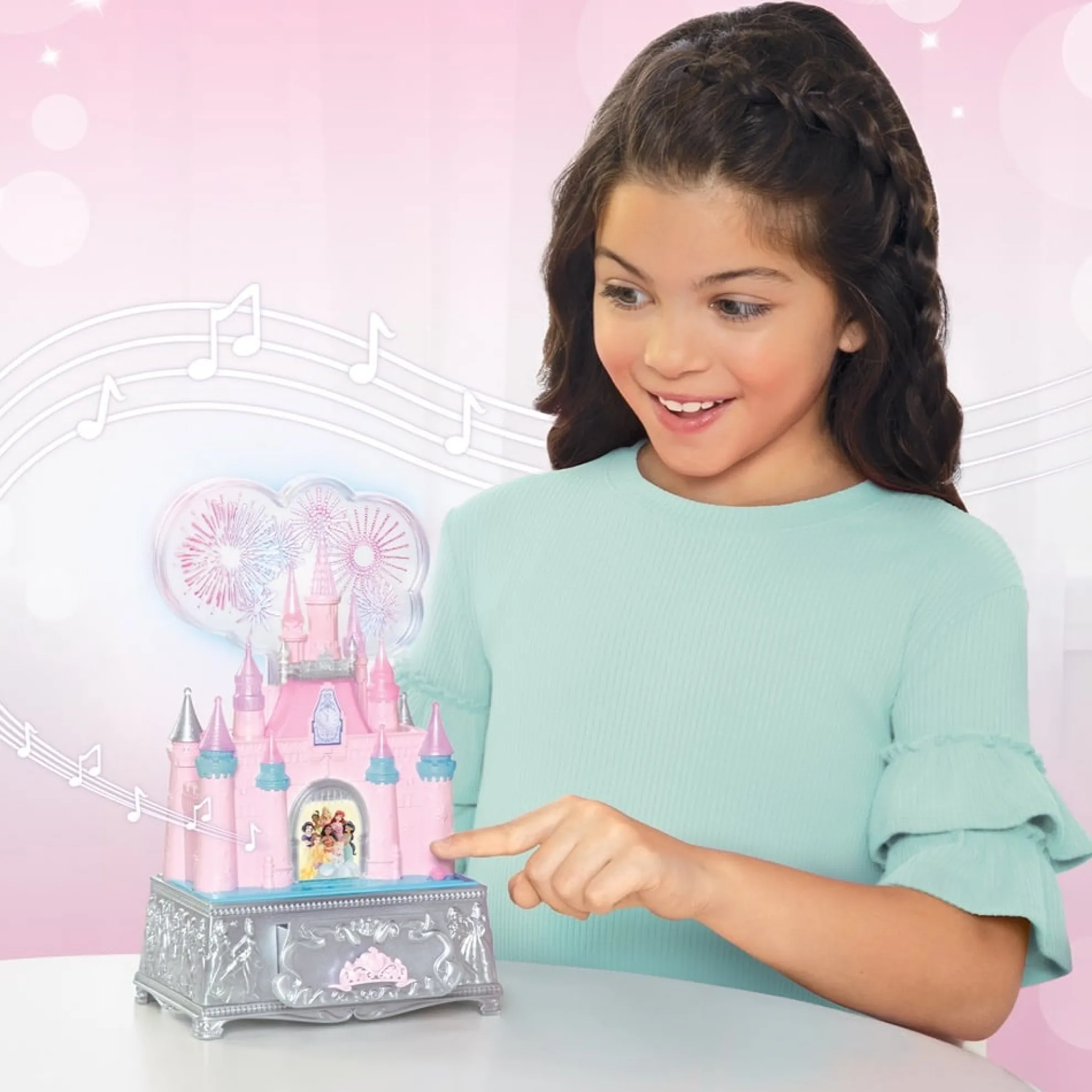 Princess Wishes 100Th Celebration Castle Jewelry Box