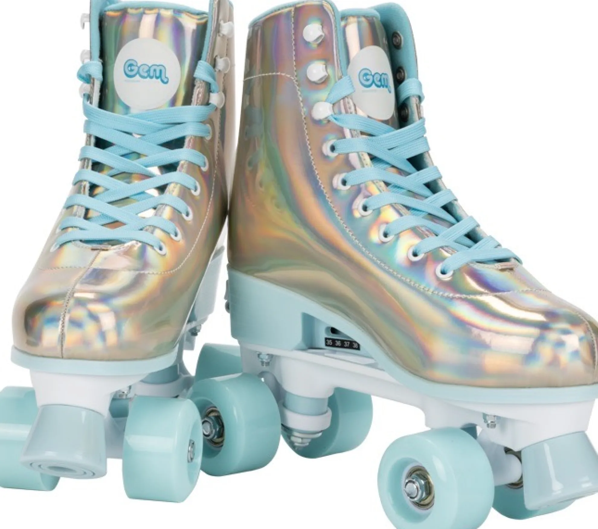 Quad Skates Holo Blue
