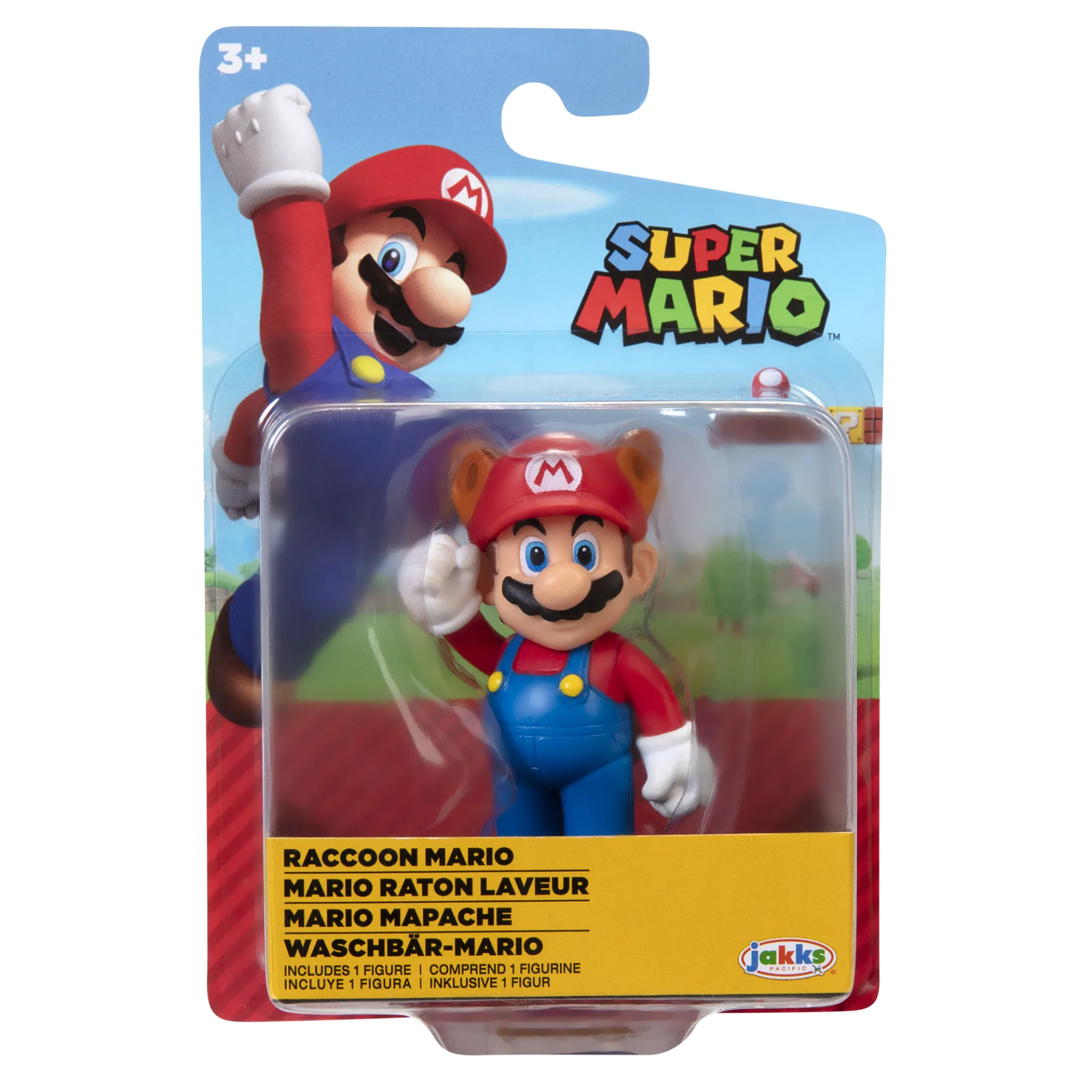Raccoon Mario 2.5-Inch Articulated Figure