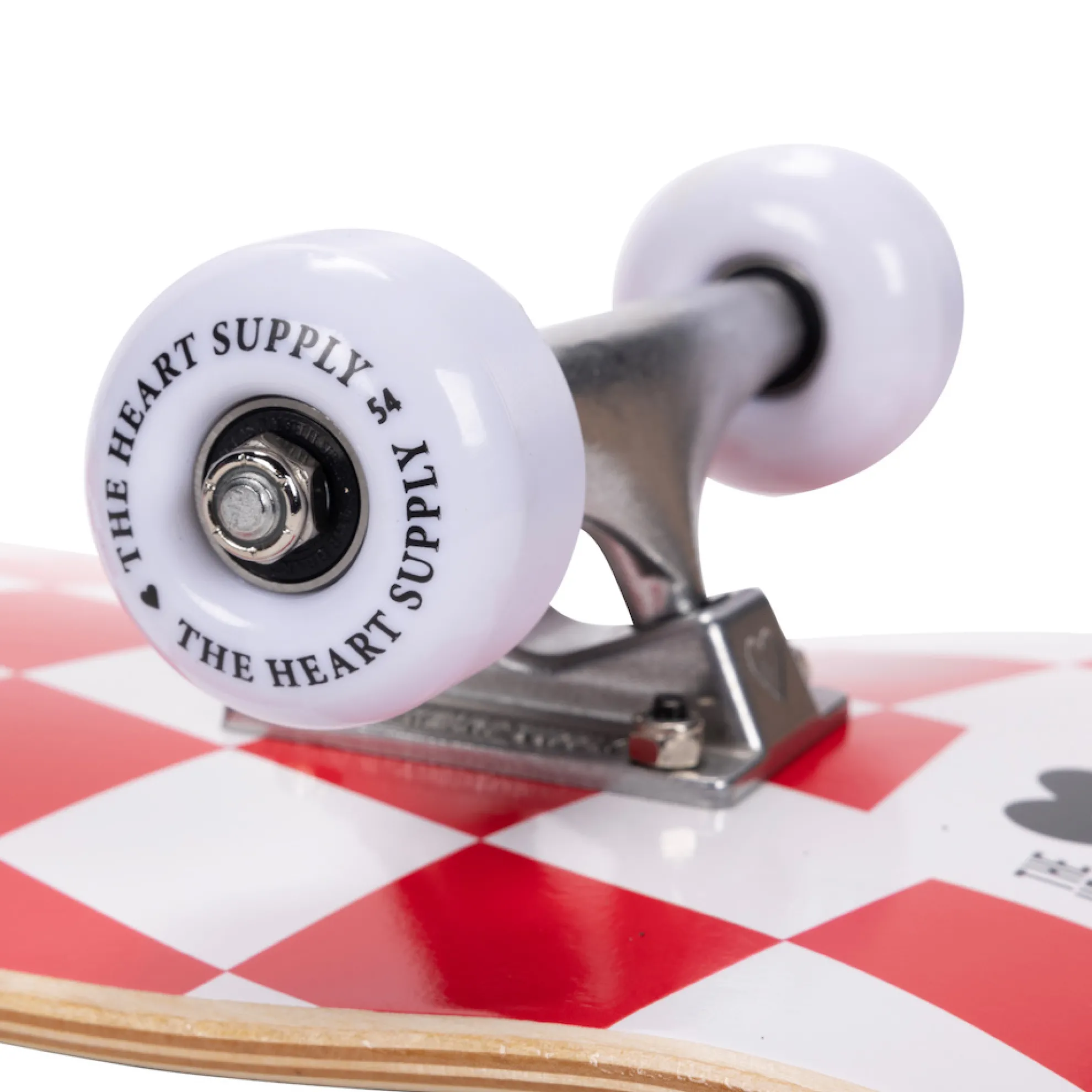 Red + White Checkerboard Complete Board