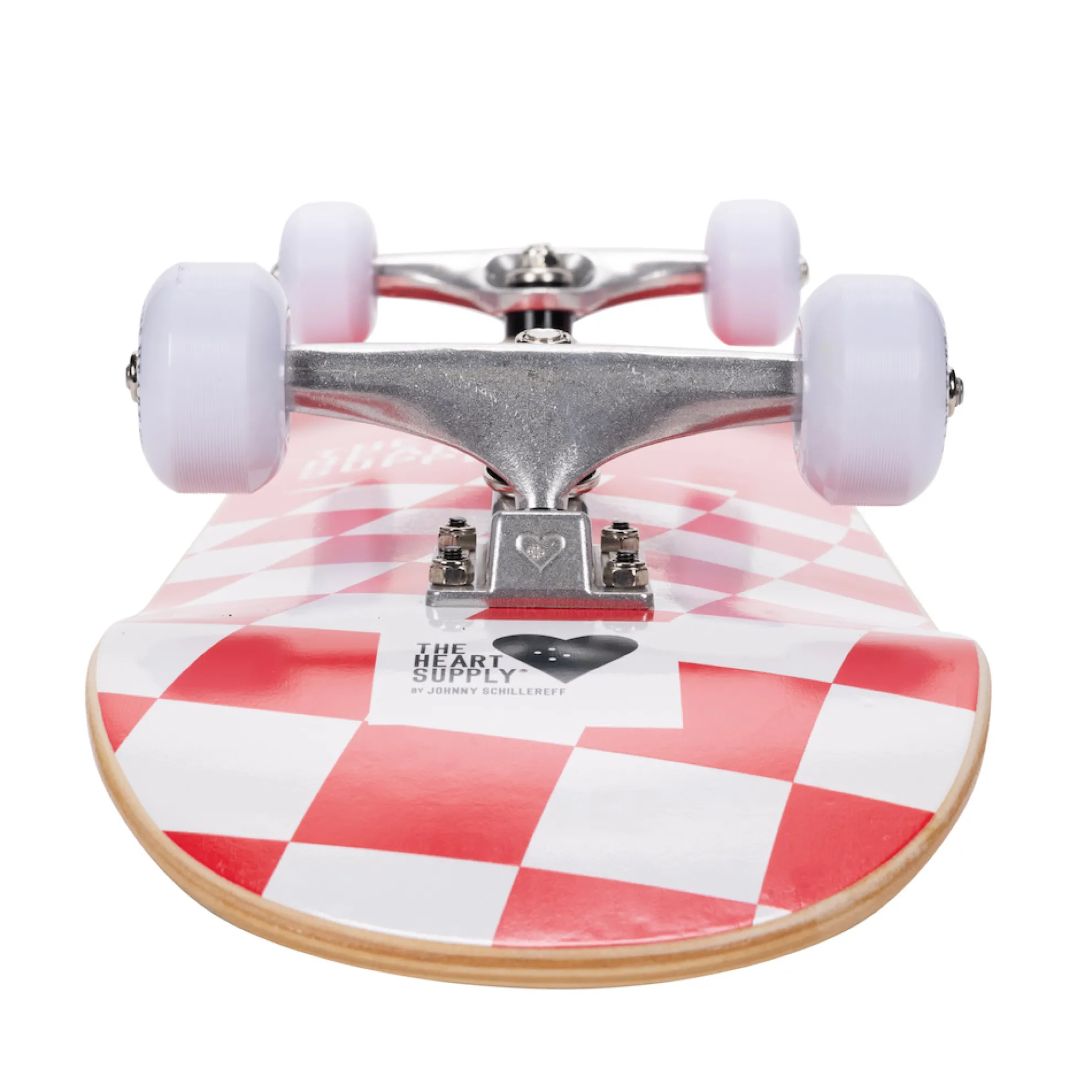 Red + White Checkerboard Complete Board