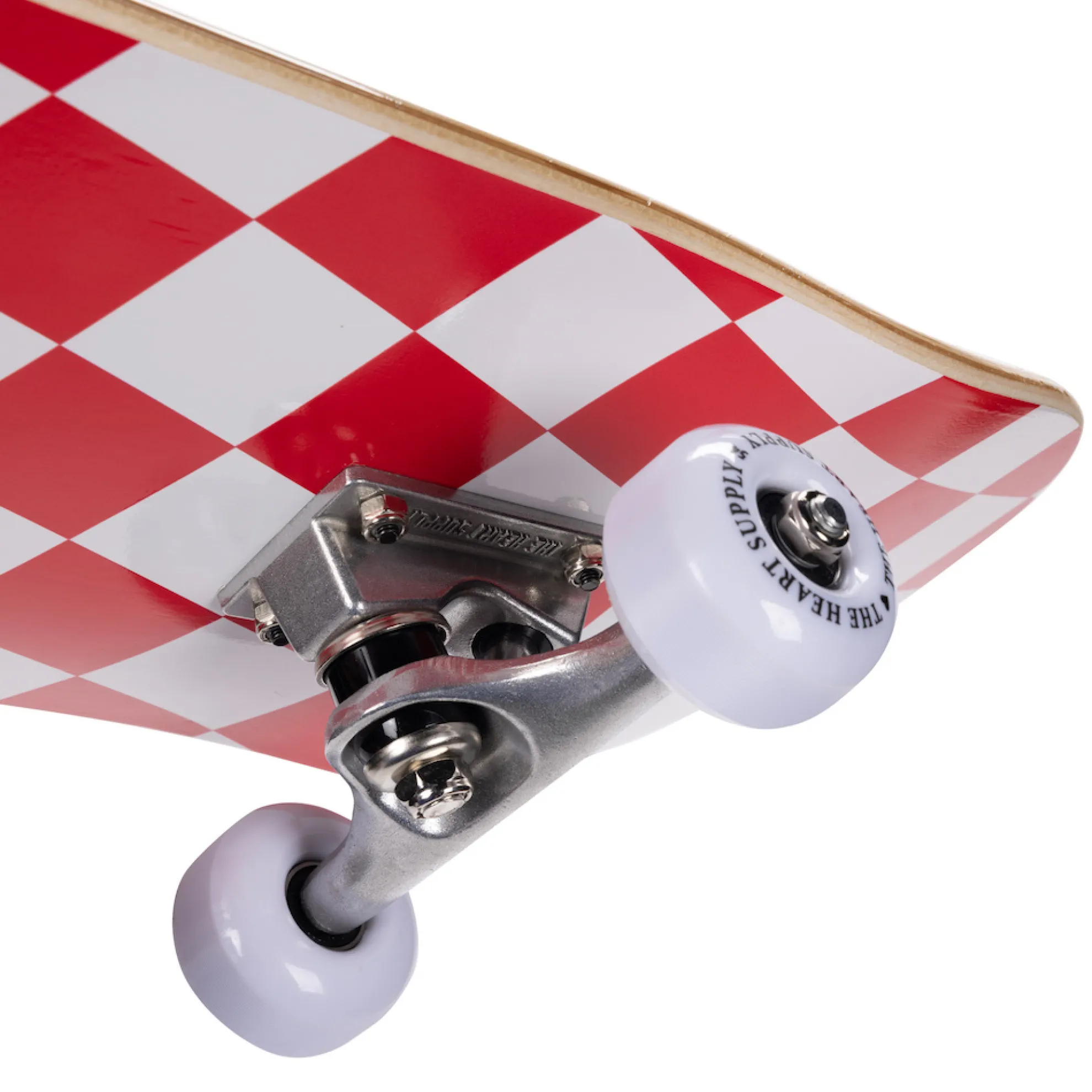 Red + White Checkerboard Complete Board