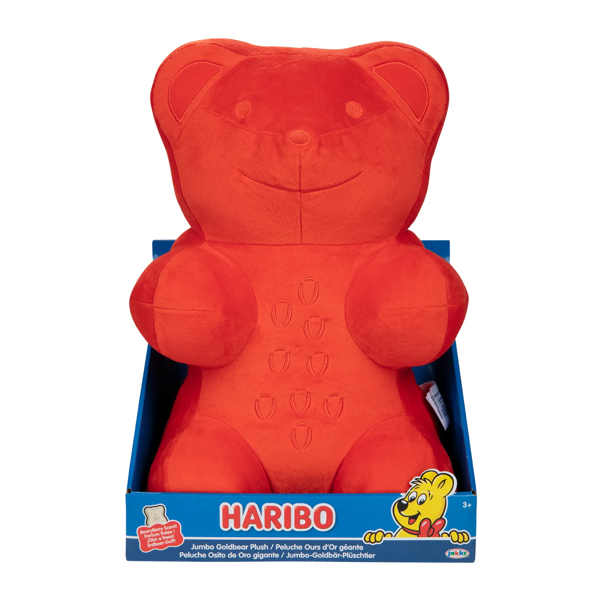 Red Goldbear Jumbo Plush